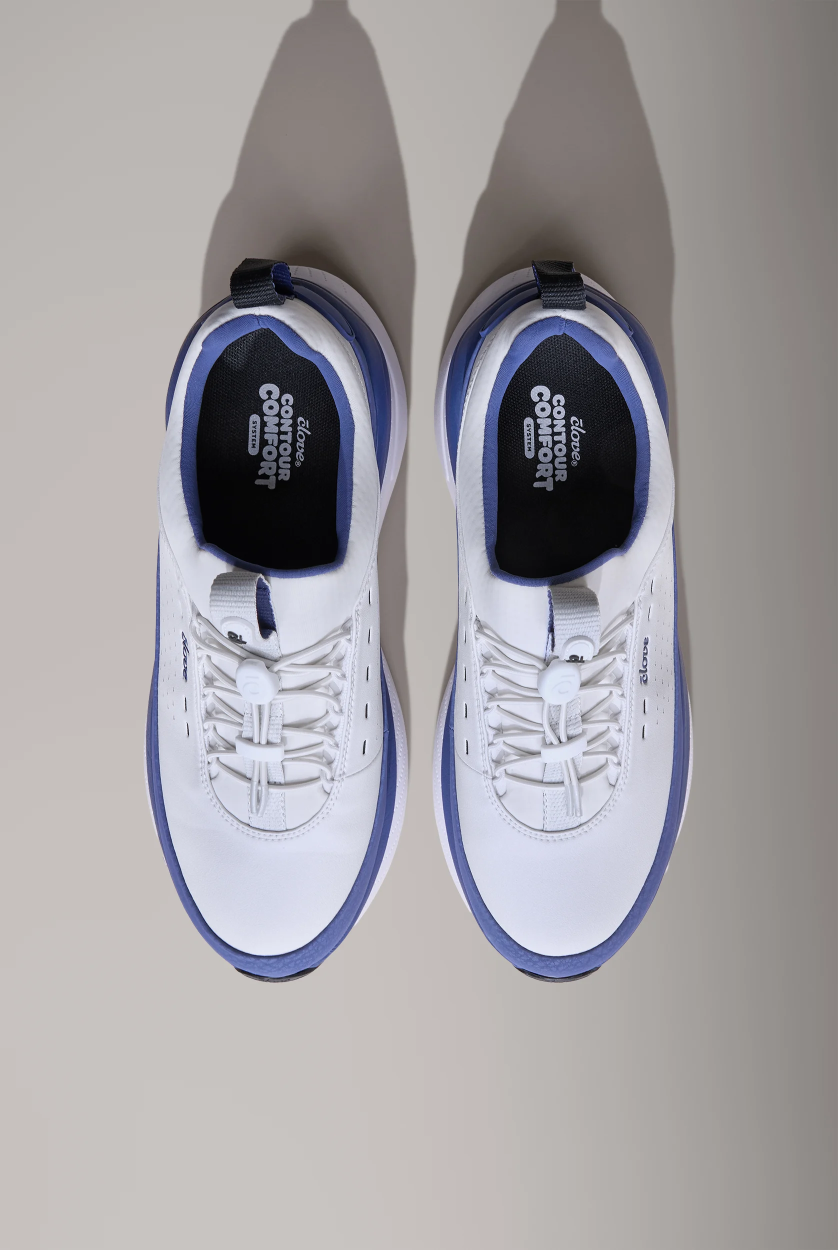 Zapatillas deportivas Clove Supercush&trade; Forte 2 White/Navy para mujer