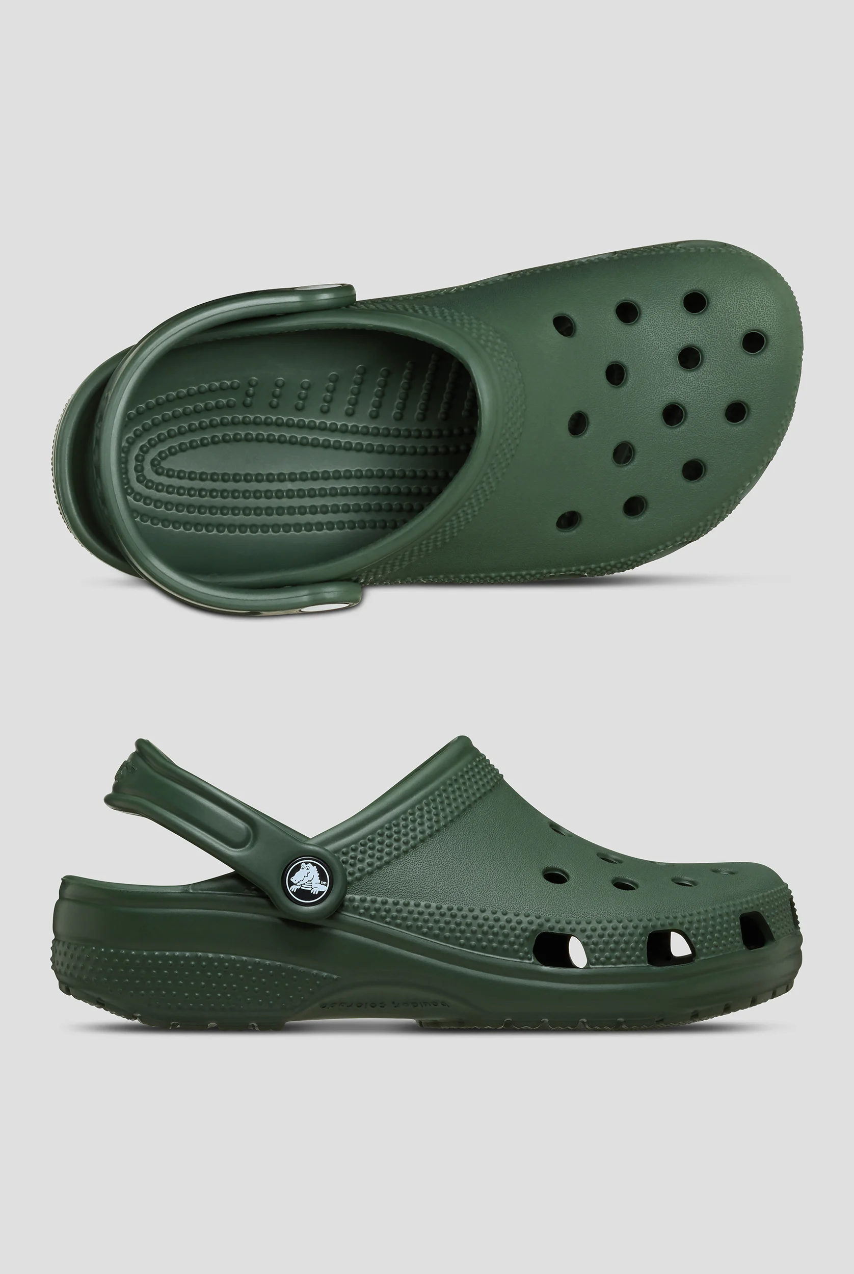 Crocs&trade; Unisex Field Green Classic Clog
