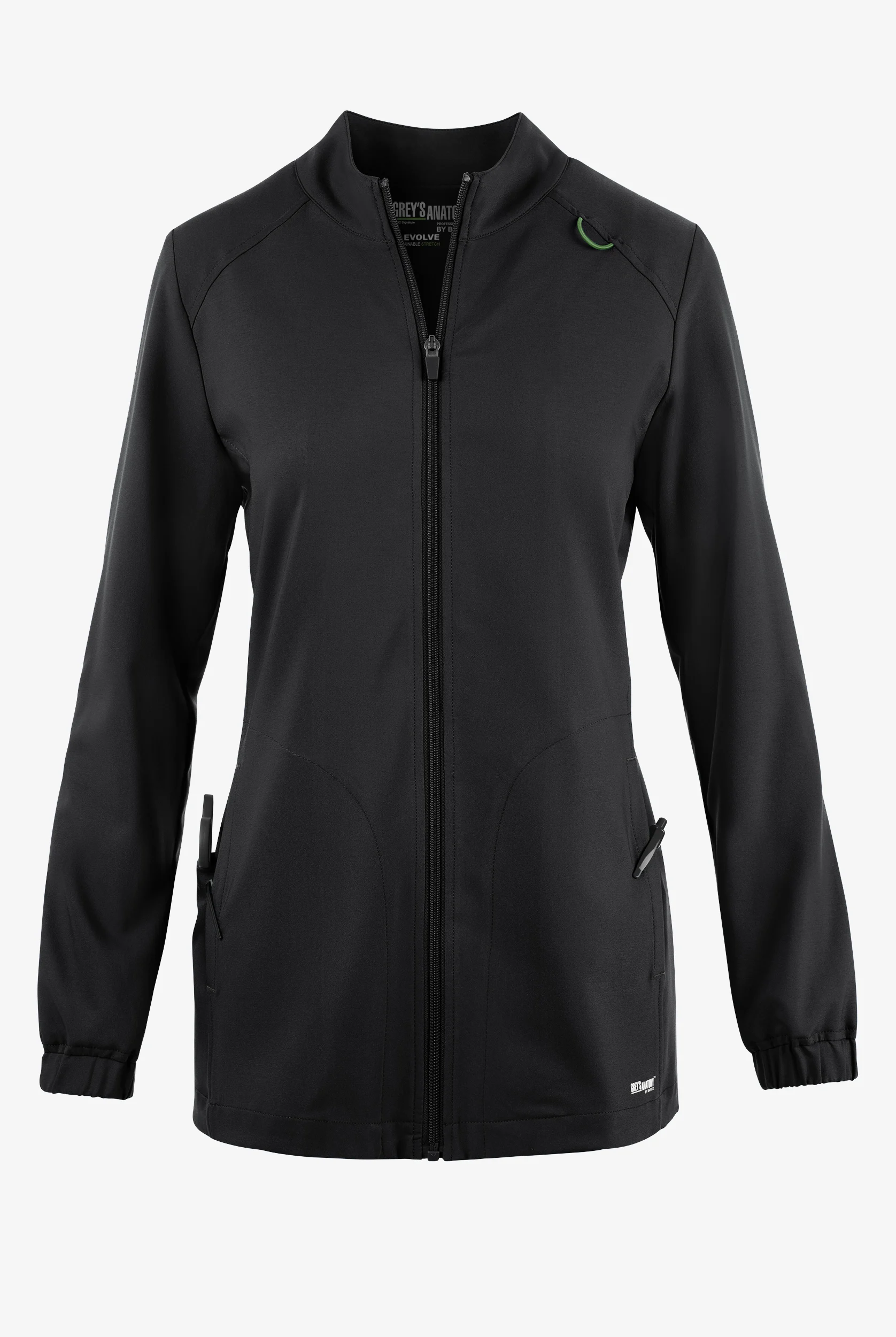 Grey's Anatomy by Barco Evolve STRETCH Virtue Women's 3-Pocket Zip Front Scrub Jacket