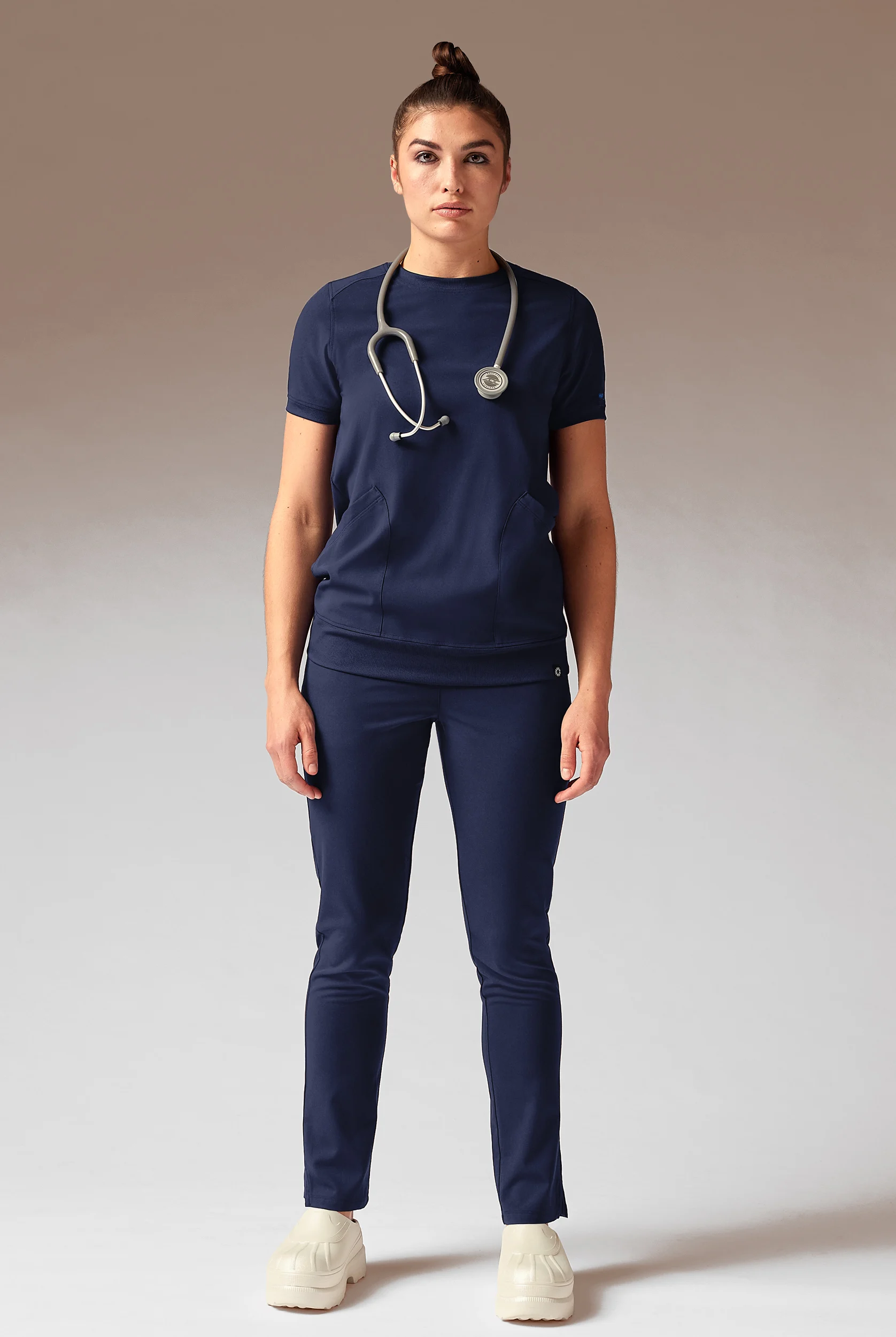 Hypothesis Kentica Crew Women&rsquo;s 4-Pocket Scrub Top