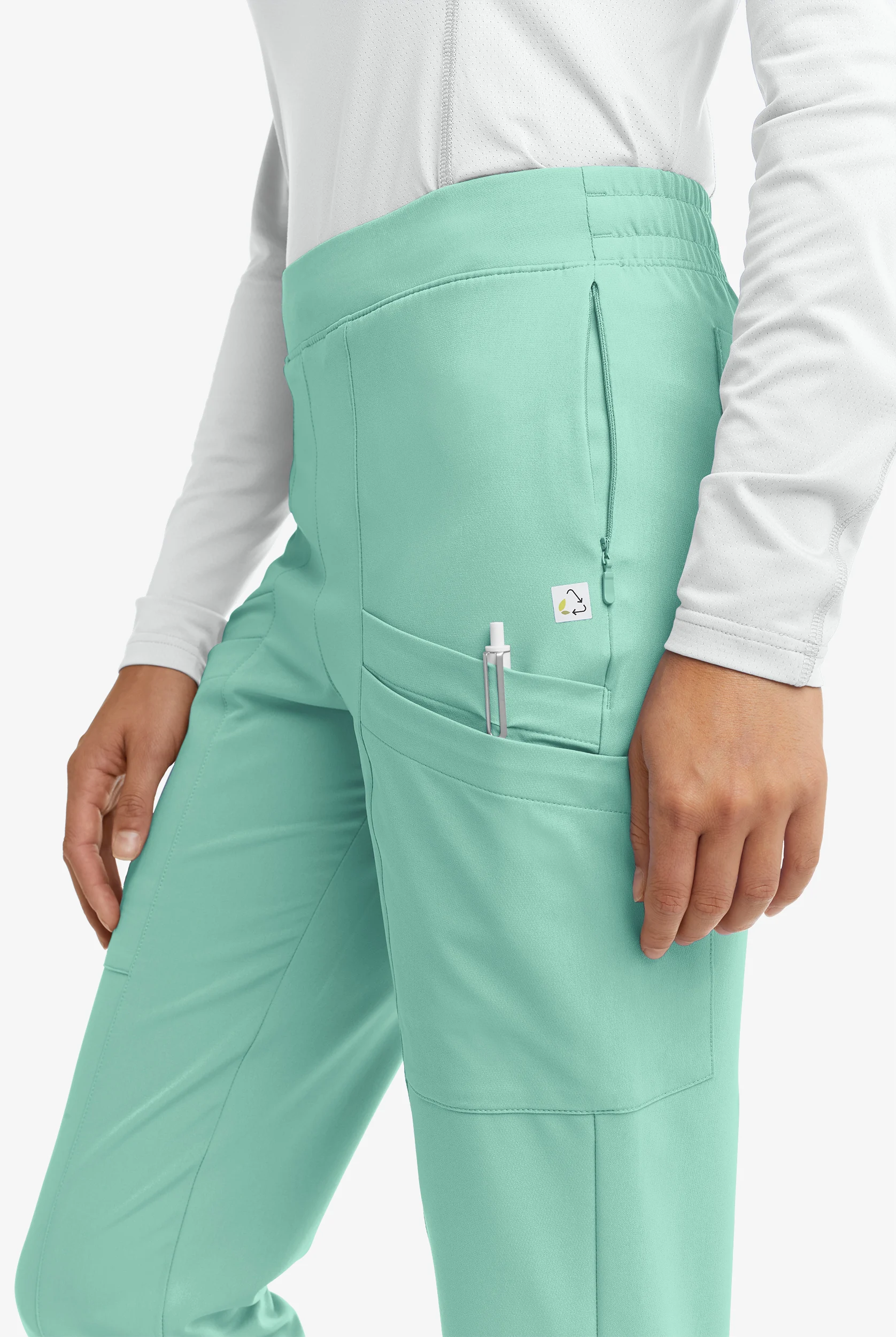 Butter-Soft Women's Cargo 8-Pocket Jogger Scrub Pants **Slightly IRREGULAR** 