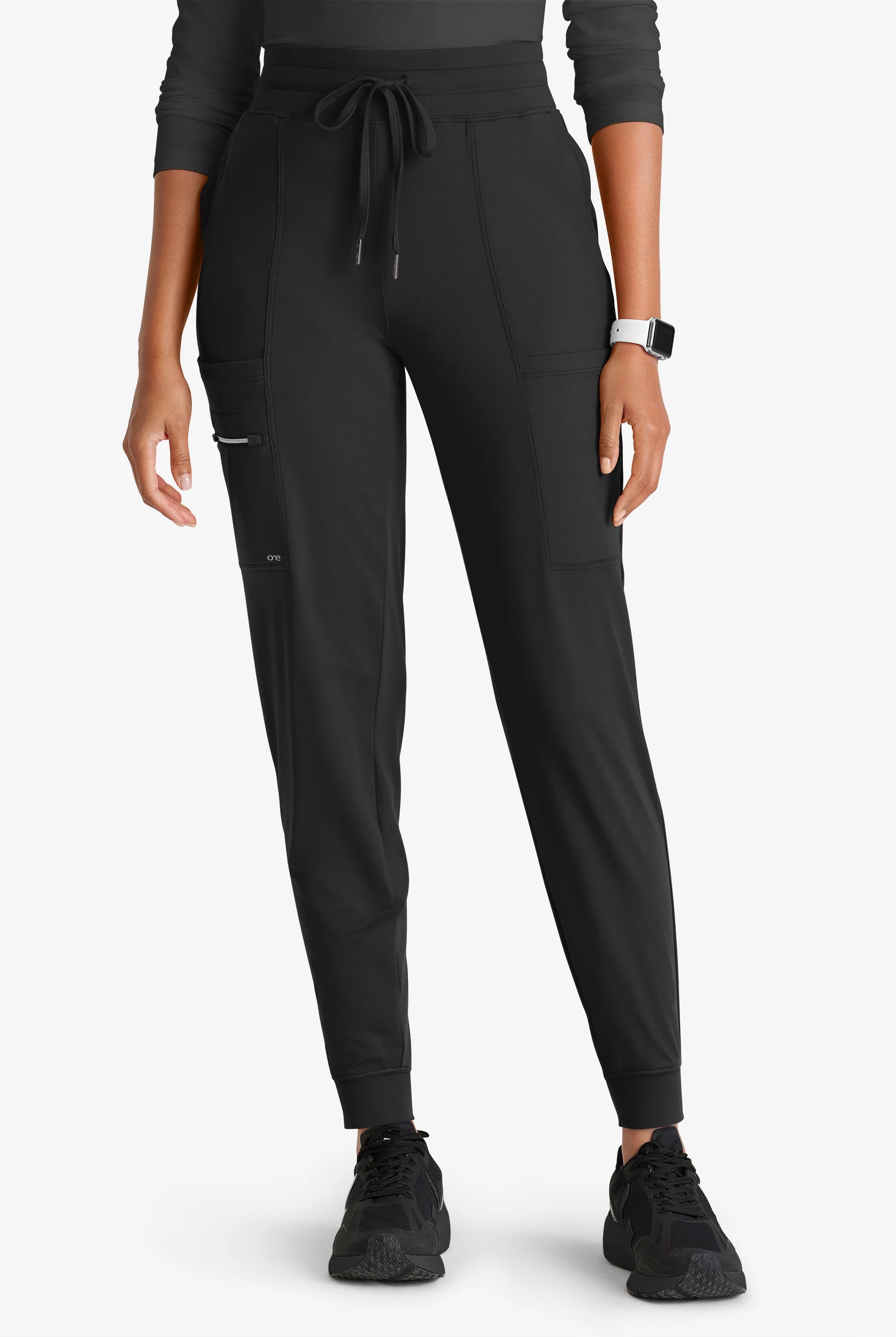 Barco One Performance Knit Pro Women's 5-Pocket STRETCH Cargo Jogger Scrub Pant