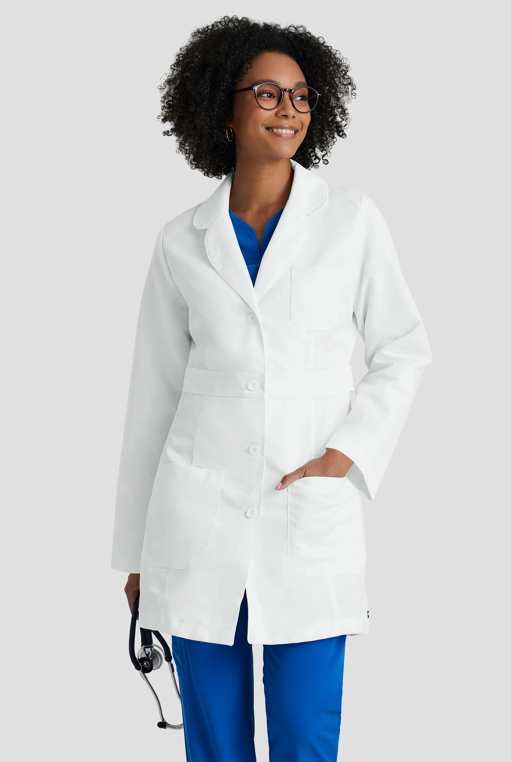 Grey's Anatomy by Barco Lily Women's 34" 3-Pocket Lab Coat