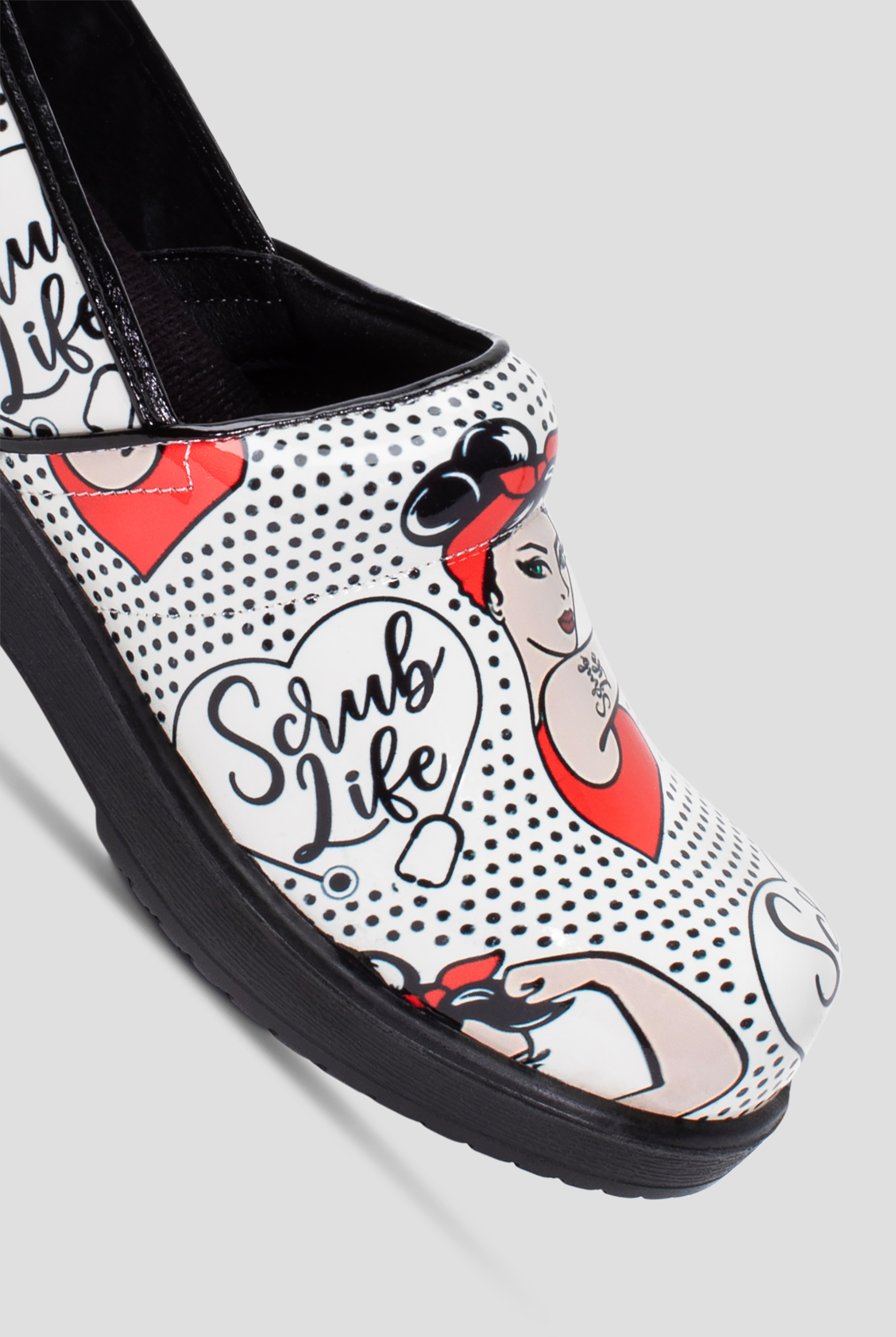 Savvy Women's Brandy Scrub Life Clogs