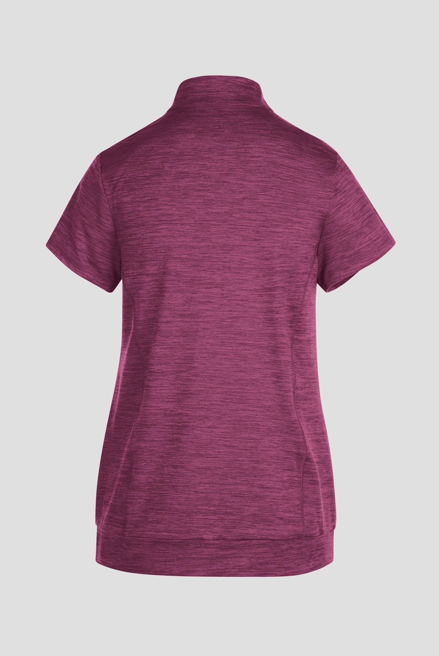Blusa m&eacute;dica Barco One Performance Knit Vigor STRETCH con cremallera en el cuello y 3 bolsillos para mujer