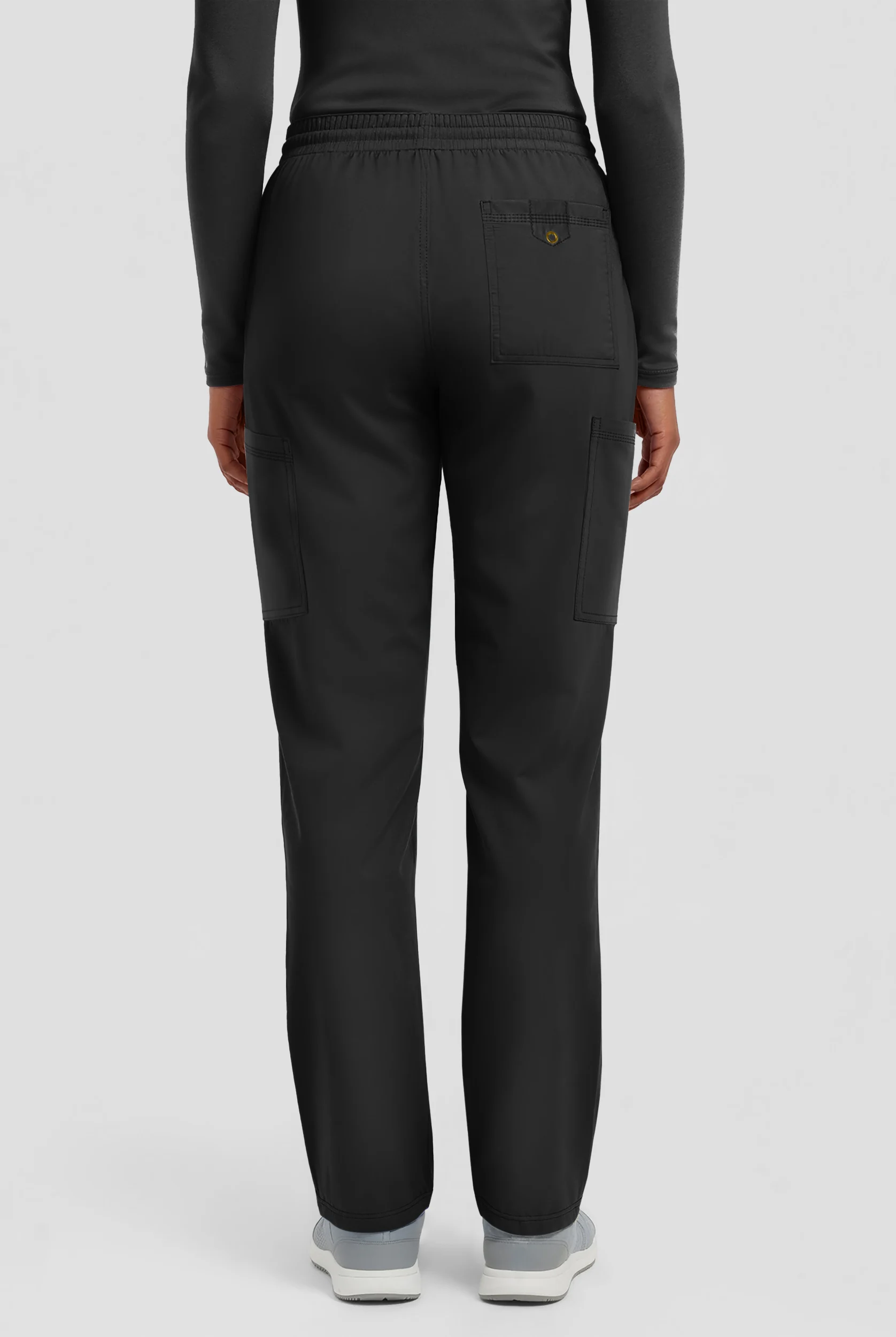 Dickies Forge Women's 6-Pocket Straight Leg Cargo Scrub Pants - Petite