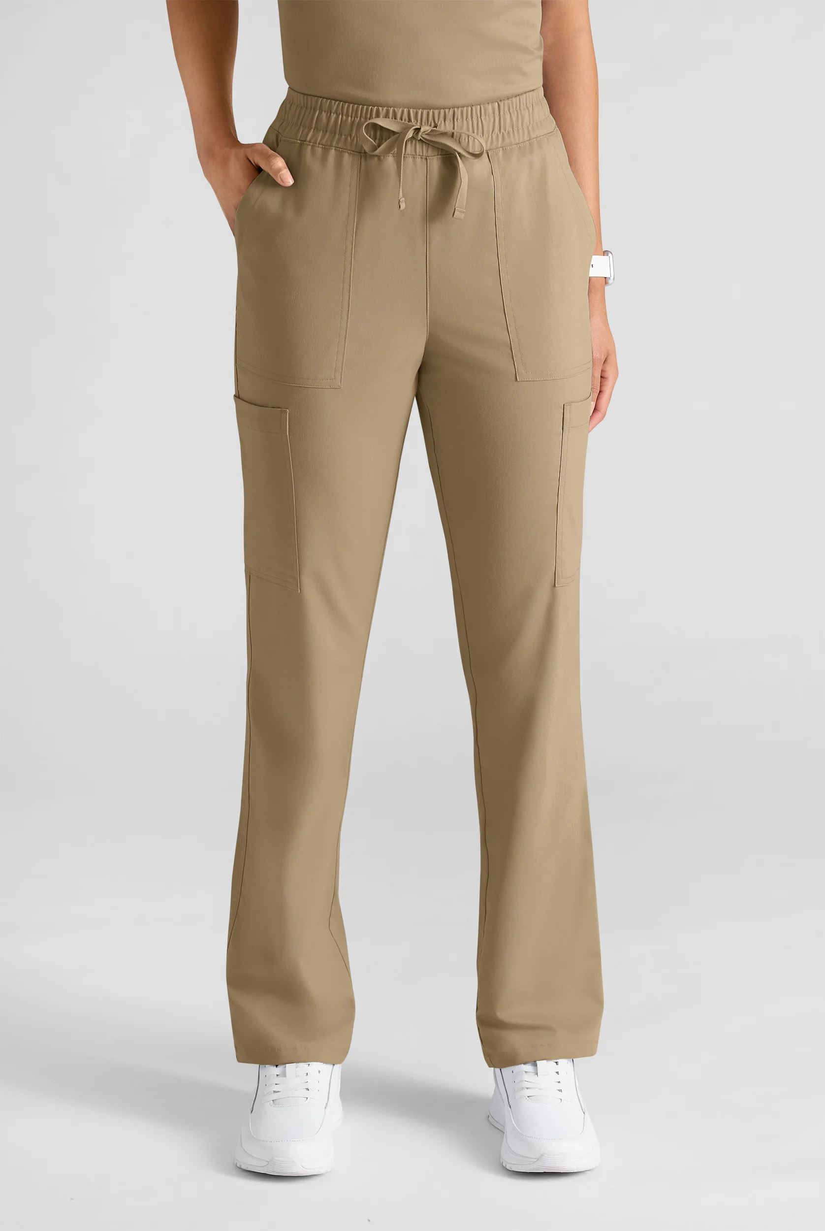 Butter-Soft STRETCH FLXTEK+ Women's 8-Pocket Straight Leg Cargo Scrub Pants