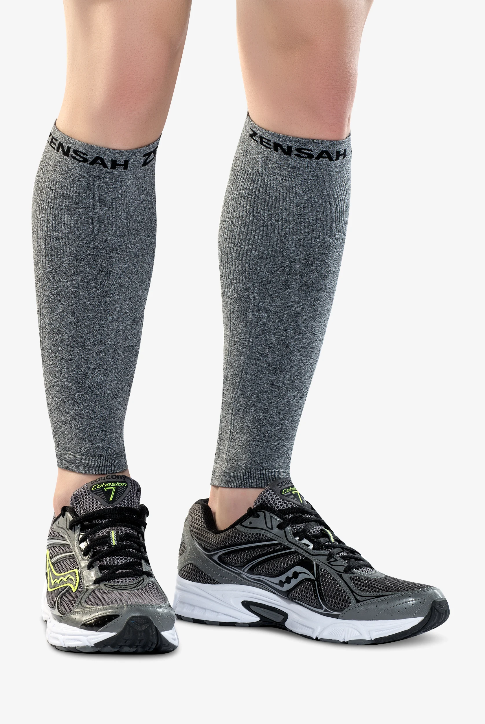 Zensah Unisex 15-20 mmHg Moderate Compression Leg Sleeves