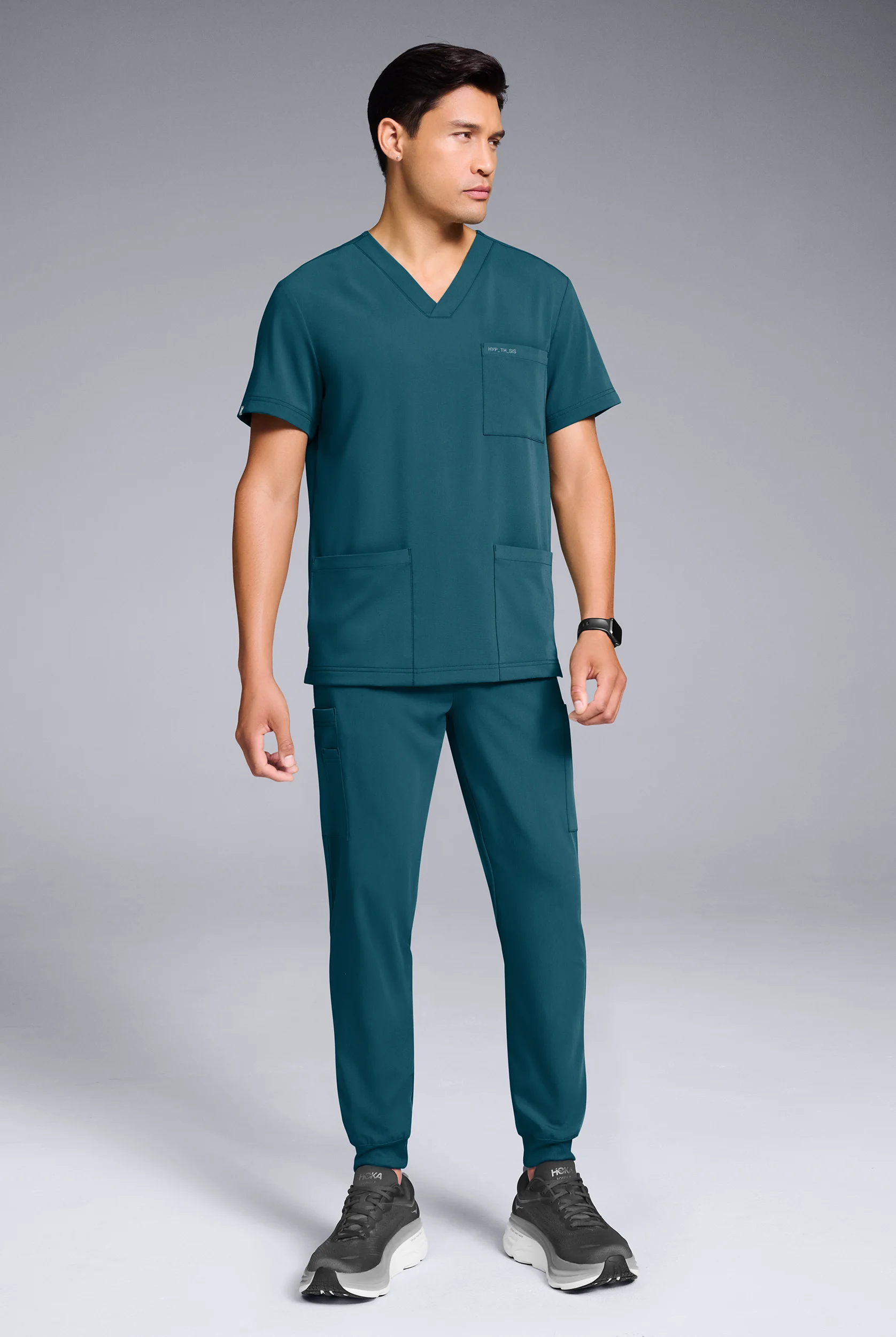 Hypothesis S-R Shift Ready Men's V-Neck & Jogger Scrub Set