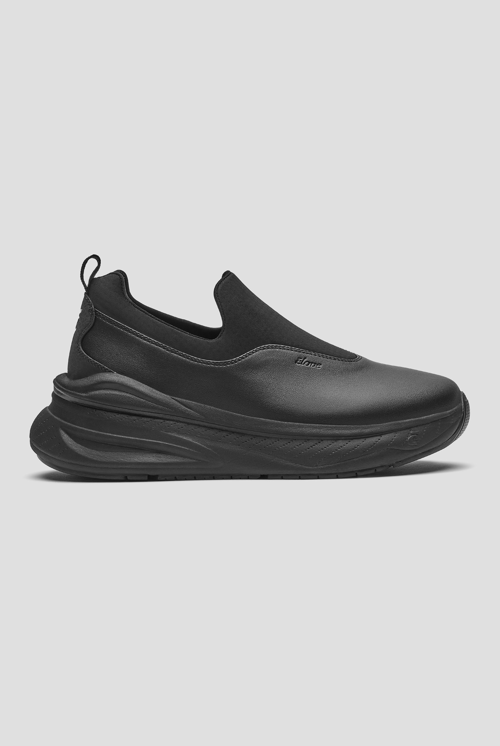Clove Ona Women's All Black Option Lace-Free Athletic Shoe
