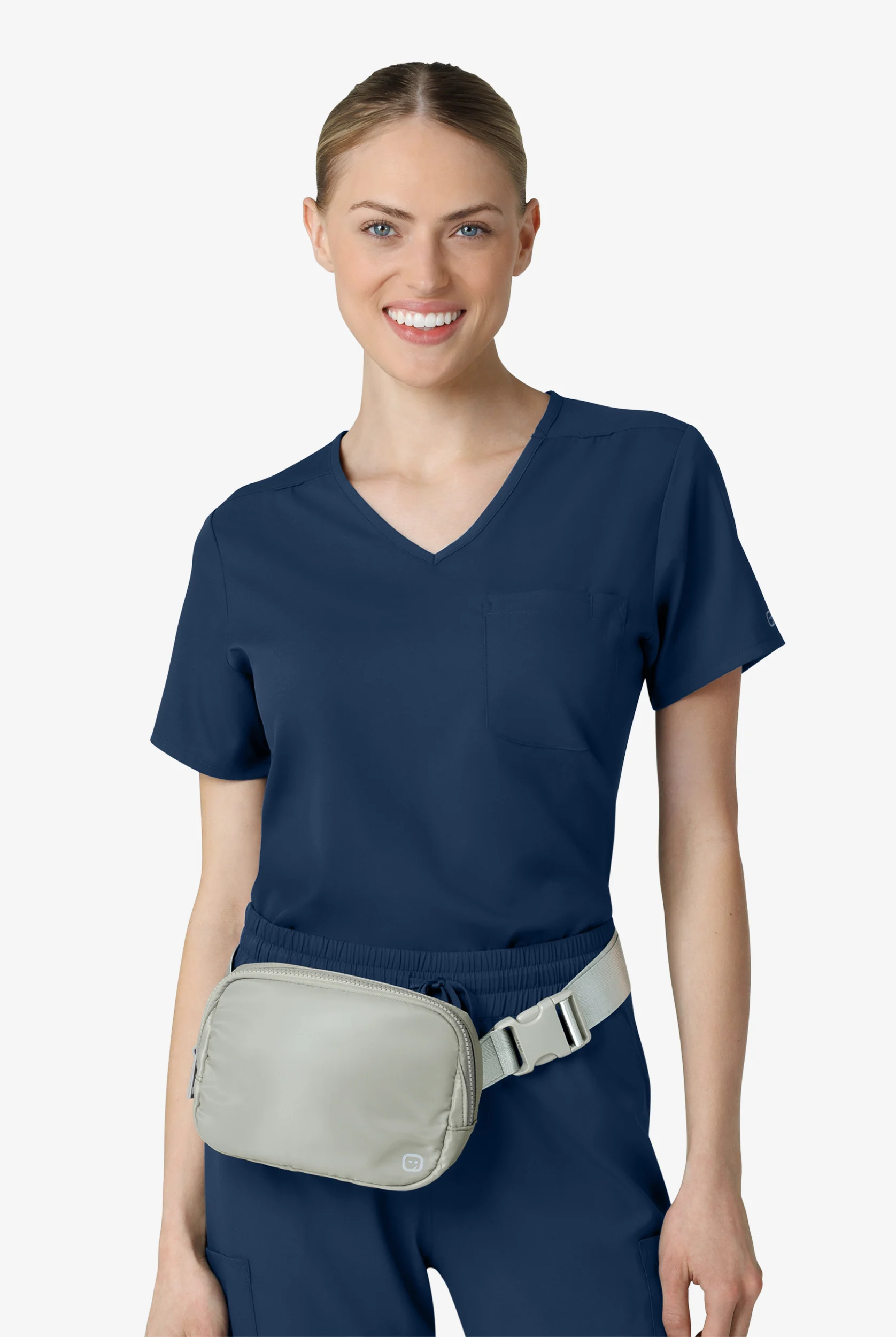 Wink 'Chatelaine Belt Bag' Silver Grey Women's Belt Bag