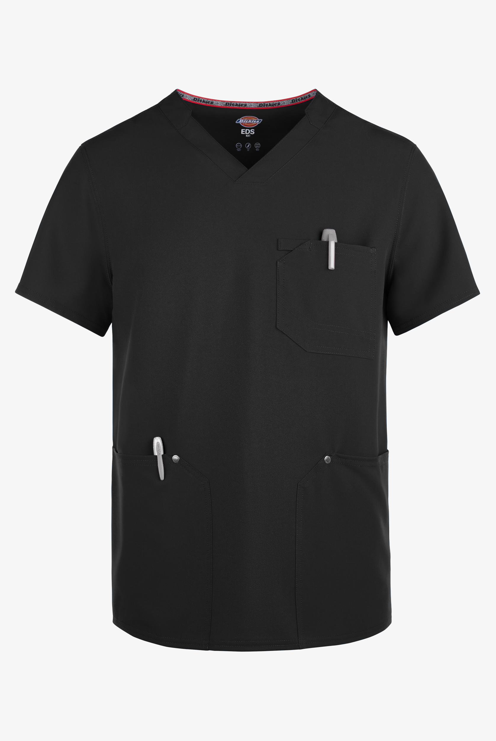Dickies EDS NXT Men's 3-Pocket V-Neck Scrub Top