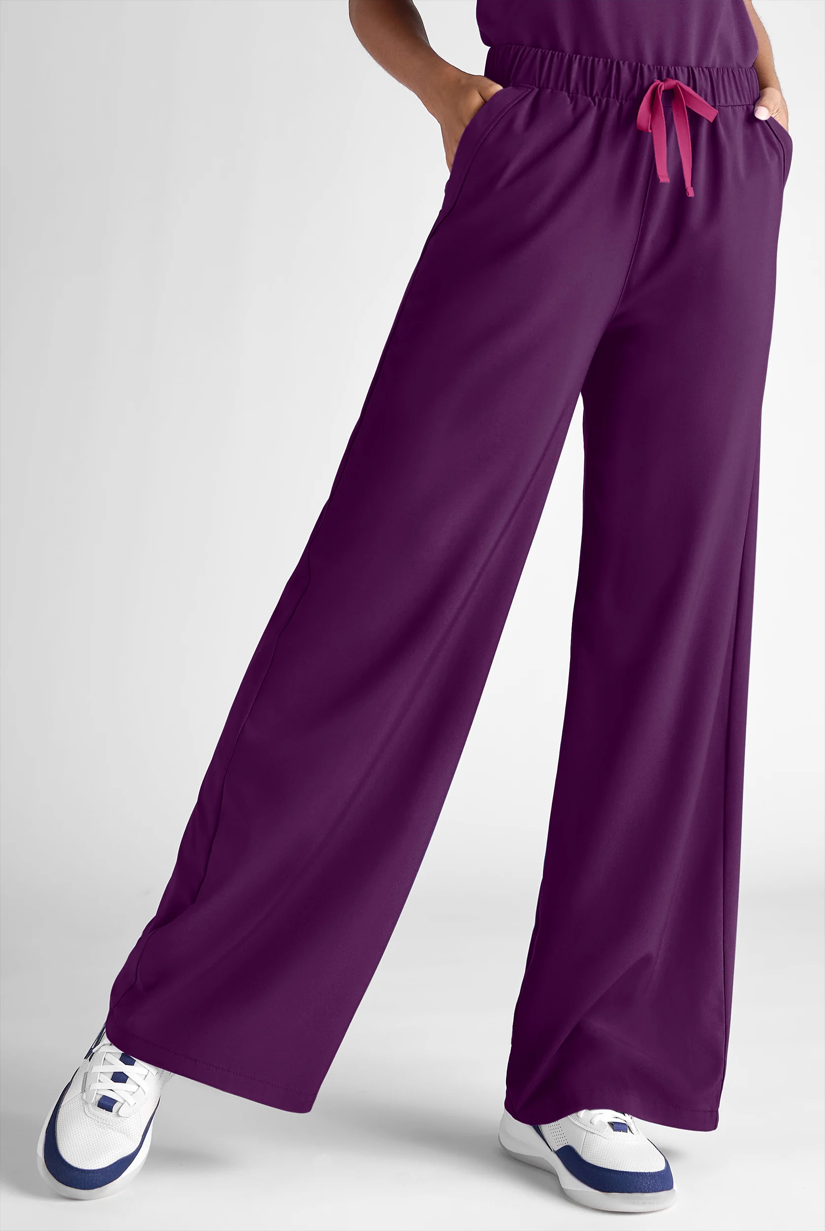 Easy STRETCH Hunter Women's 6-Pocket Relaxed Fit Wide Leg Scrub Pant