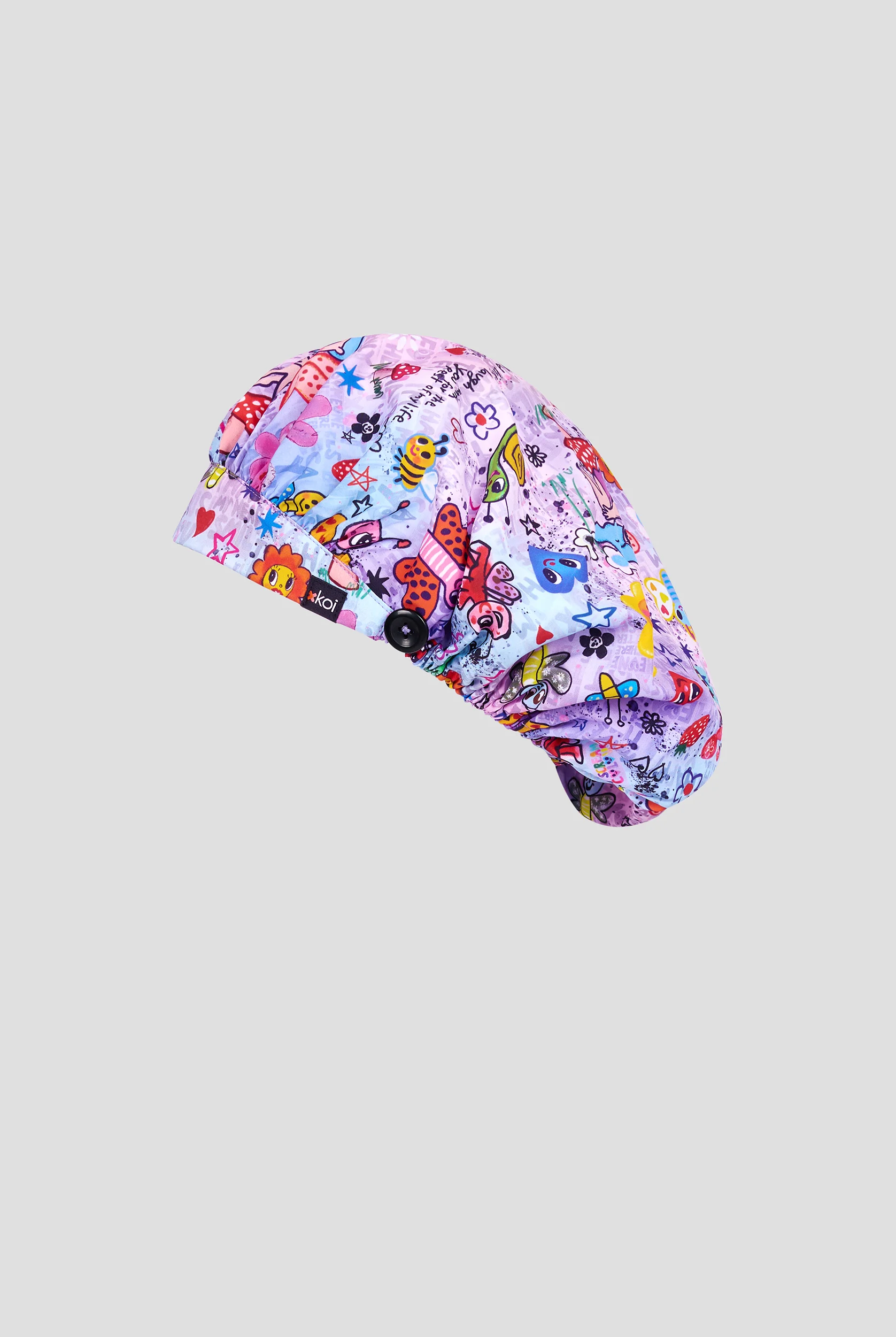 Koi Lite Spring Friends Scrub Hat