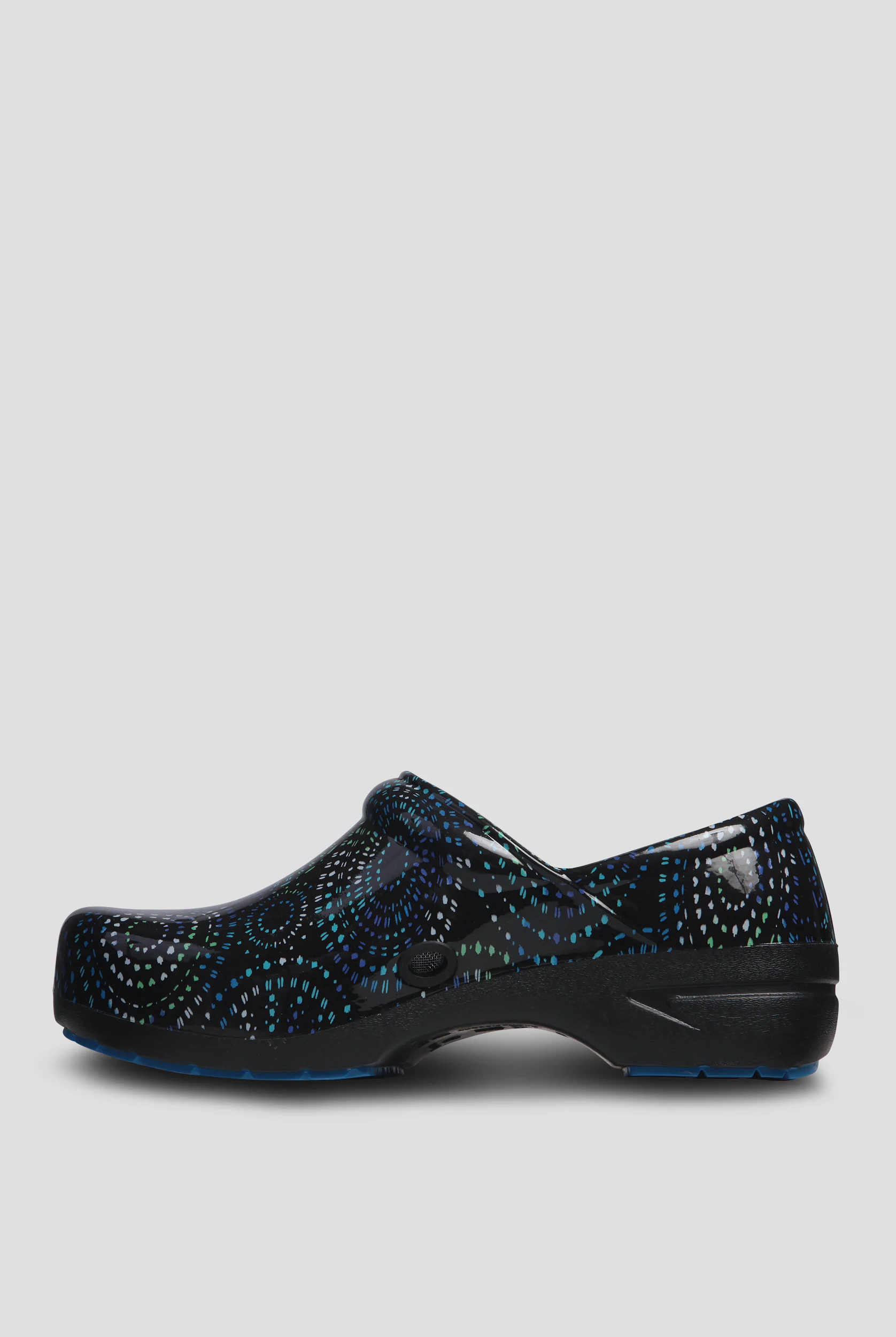 Zuecos Anywear SR Angel Prismatic Spirals Blue para mujer