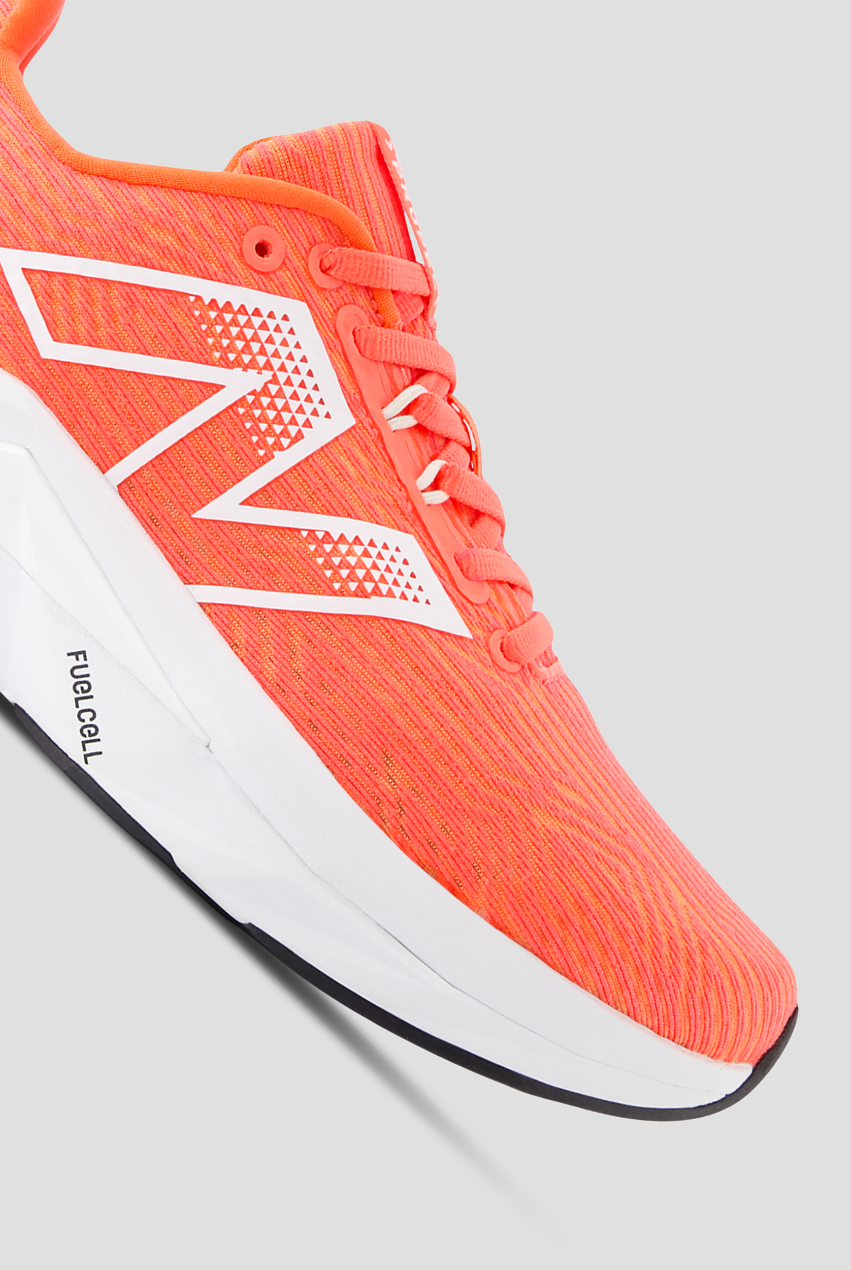 New Balance Women's Fuelcell FCPR Urgent Red/White Athletic Lace Up Shoes