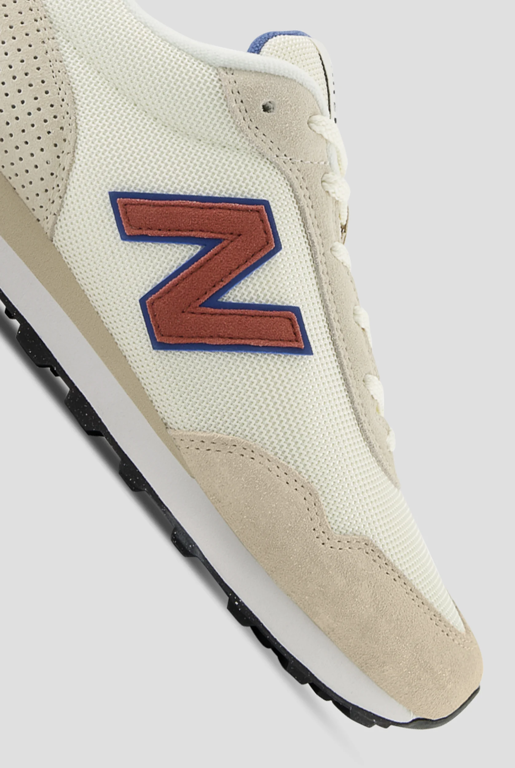 New Balance Men's 515 Sea Salt / Red Rock Athletic Lace Up Shoes