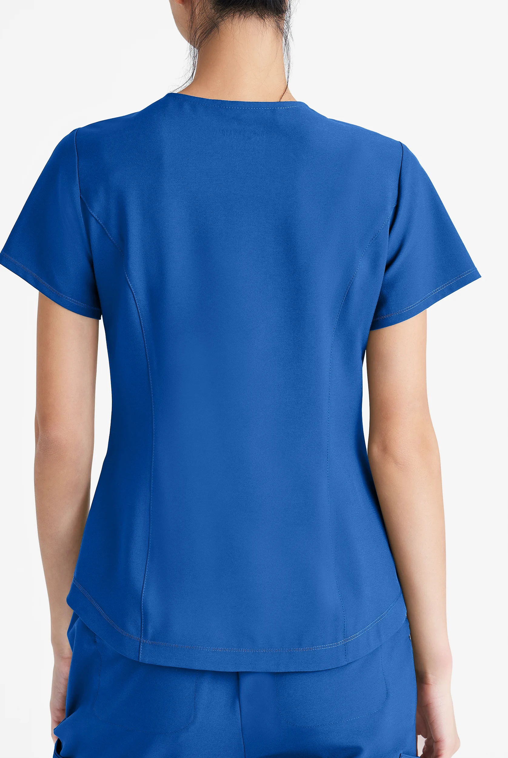 Grey's Anatomy by Barco Evolve STRETCH Rhythm Women's 2-Pocket V-Neck Scrub Top