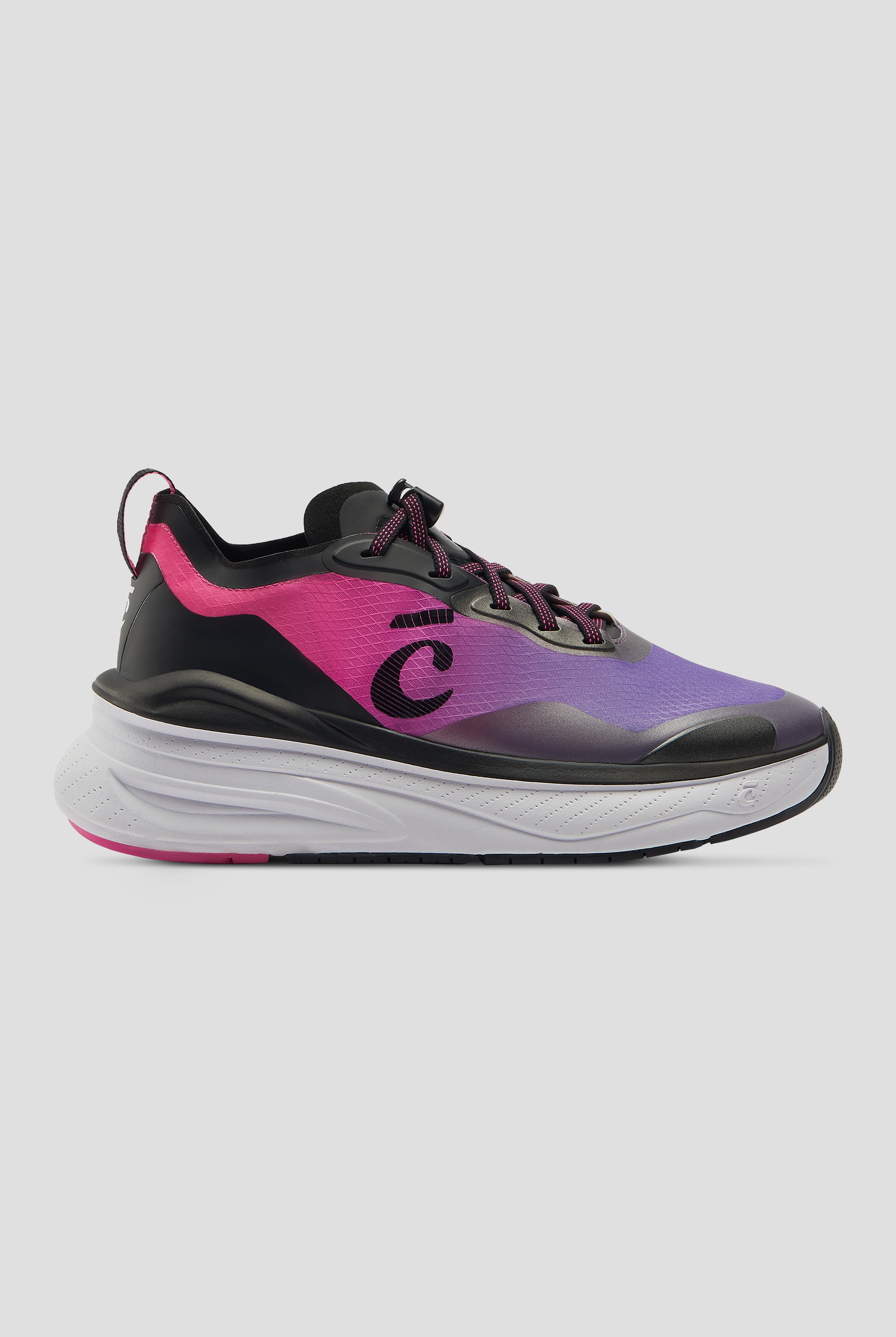 Clove Women's Supercush™ Alto Black / Purple / Pink Athletic Lace up Shoe