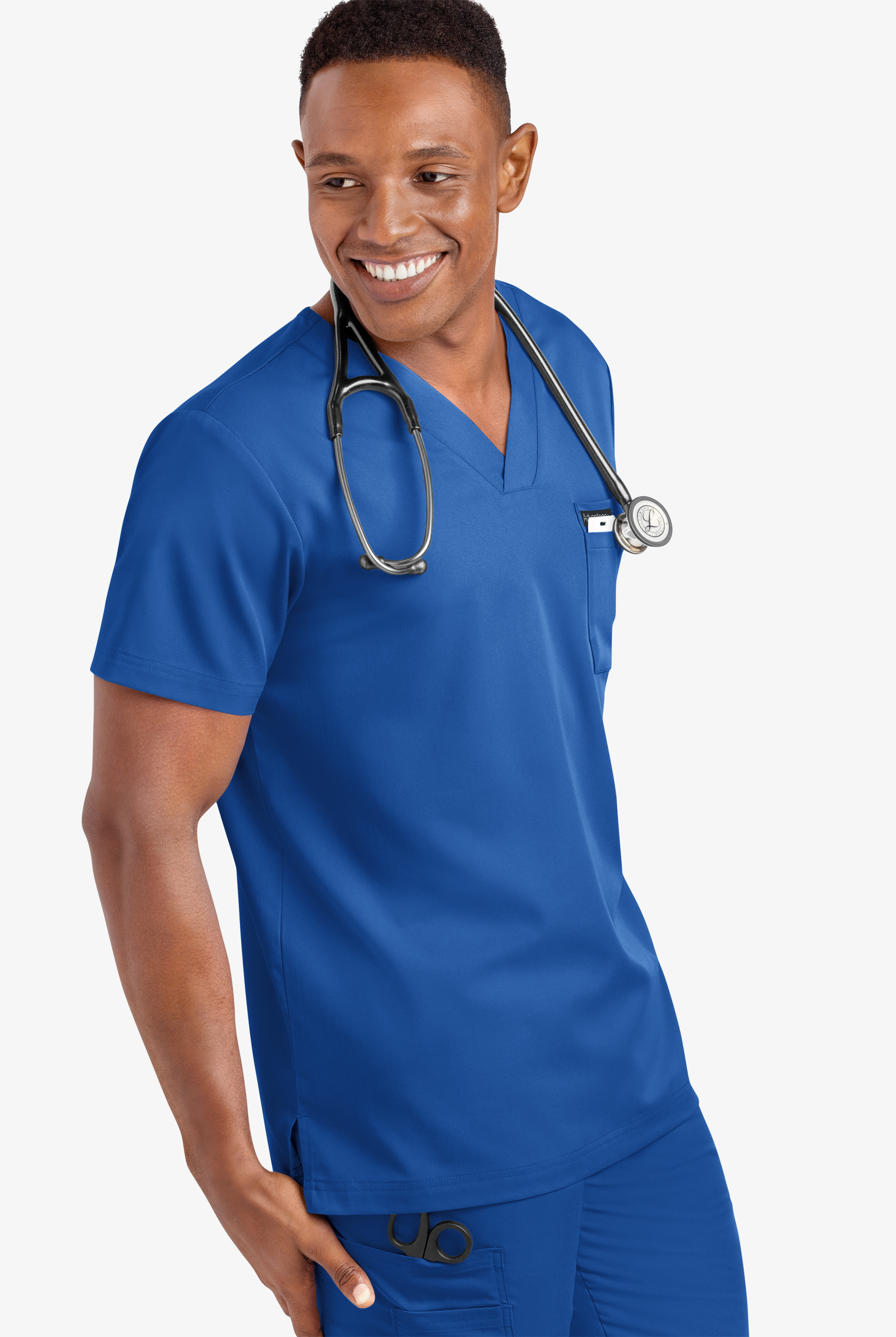 Advantage STRETCH Men's 4-Pocket V-Neck Scrub Top