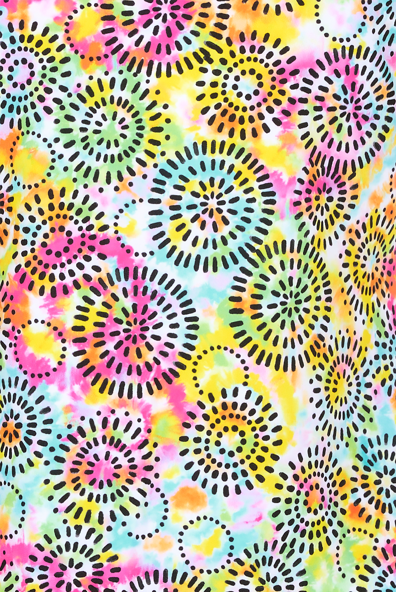 Blusa médica estampada Zavate Ava Therese Bold Motion STRETCH con cuello en V y 2 bolsillos para mujer