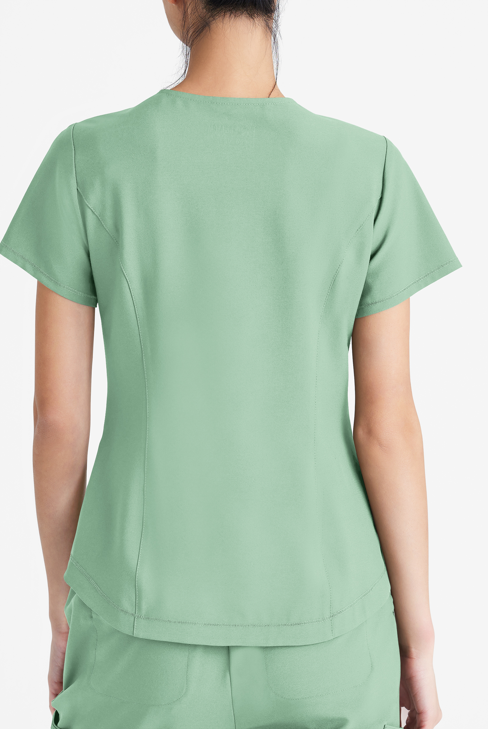 Grey's Anatomy by Barco Evolve STRETCH Rhythm Women's 2-Pocket V-Neck Scrub Top