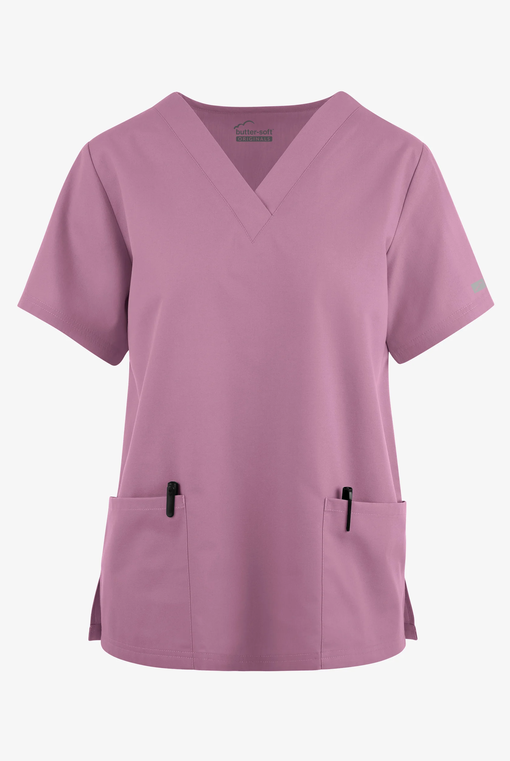 Butter-Soft Originals Women's 2-Pocket V-Neck Scrub Top
