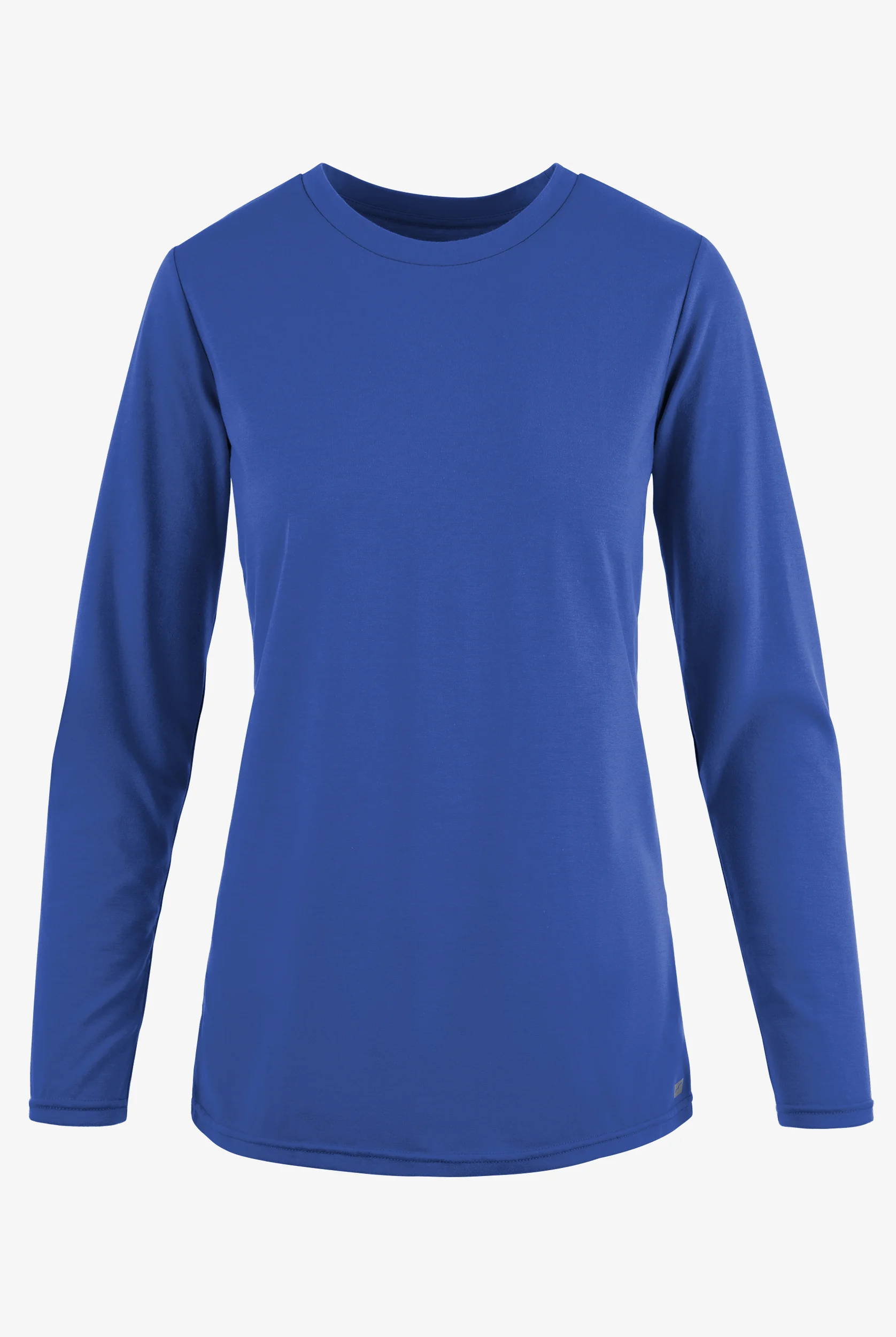 Butter-Soft Originals Women's STRETCH Cotton-Rich Long Sleeve Crew Neck Knit Underscrub