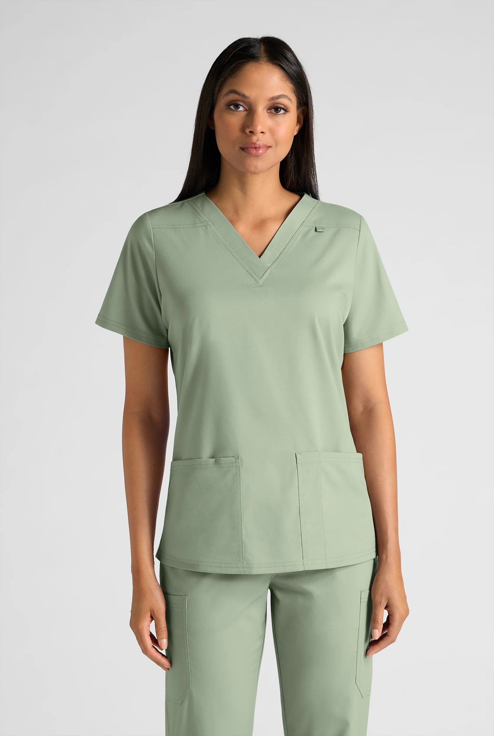 Butter-Soft STRETCH Women's 4-Pocket V-Neck Scrub Top