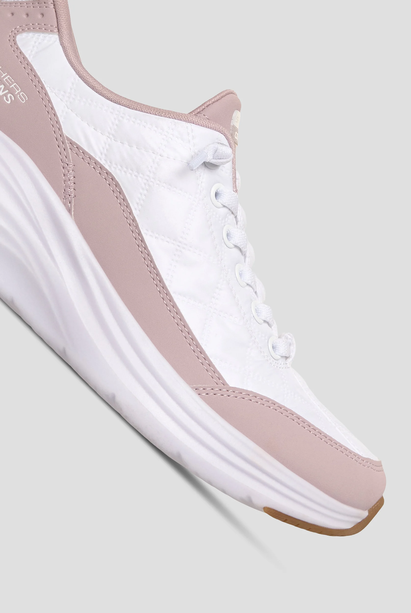 Skechers Performance Women's White Mesh/Lavender Bungee Slip-in