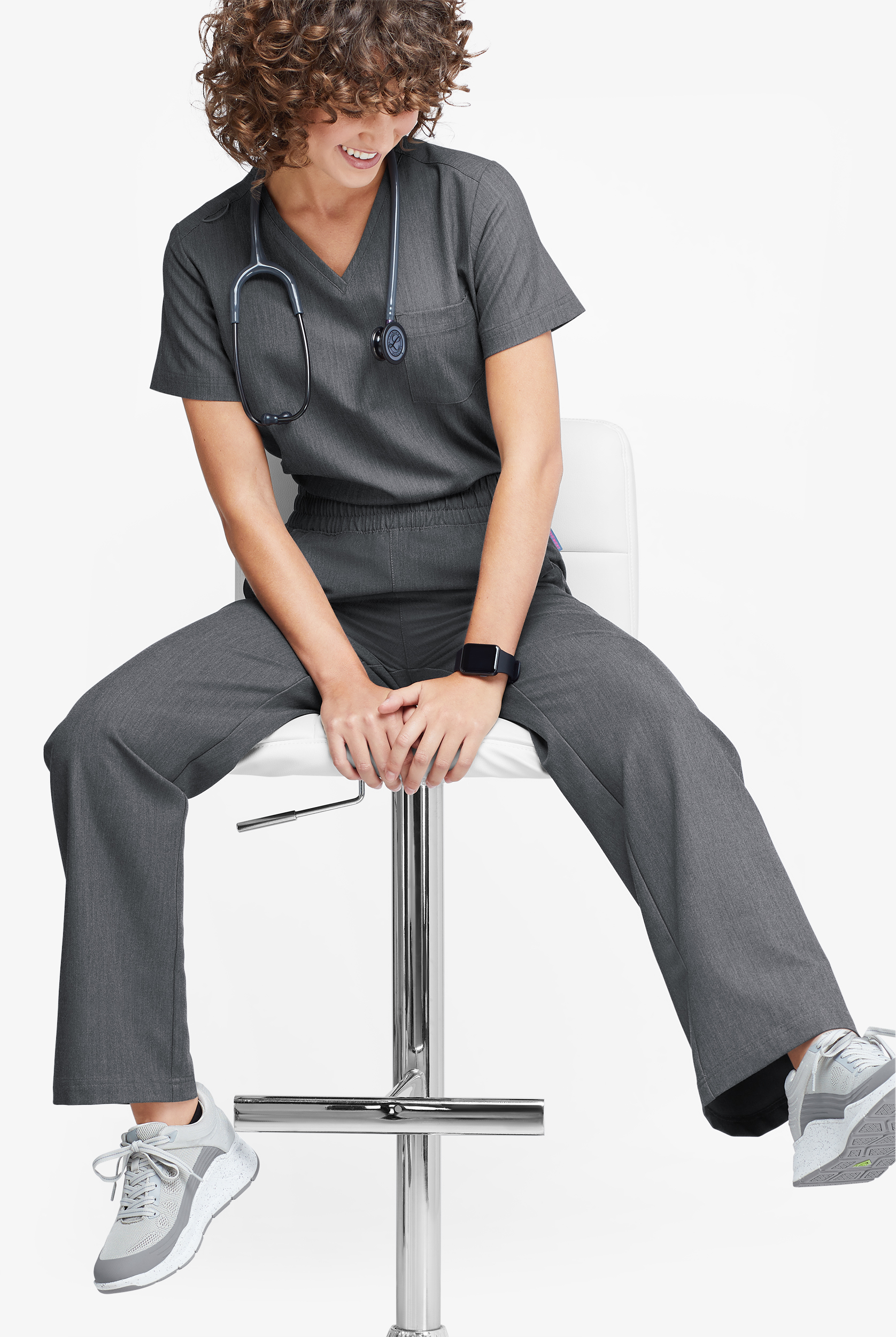 MOVEMENT by Butter-Soft Mira Women's 6-Pocket Wide Leg Scrub Pants