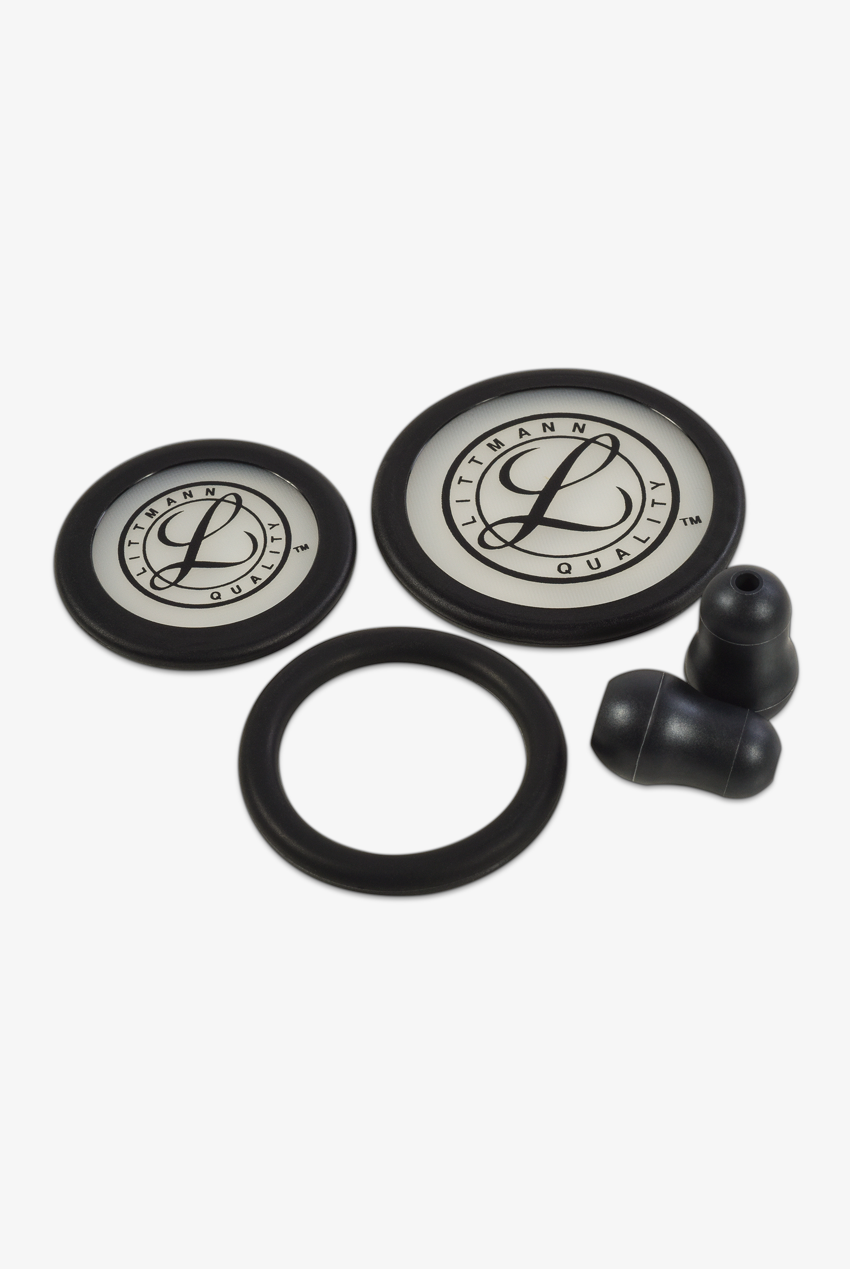 3M™ Littmann® Stethoscope Black Parts Kit for Classic III, Cardiology IV, Core Digital