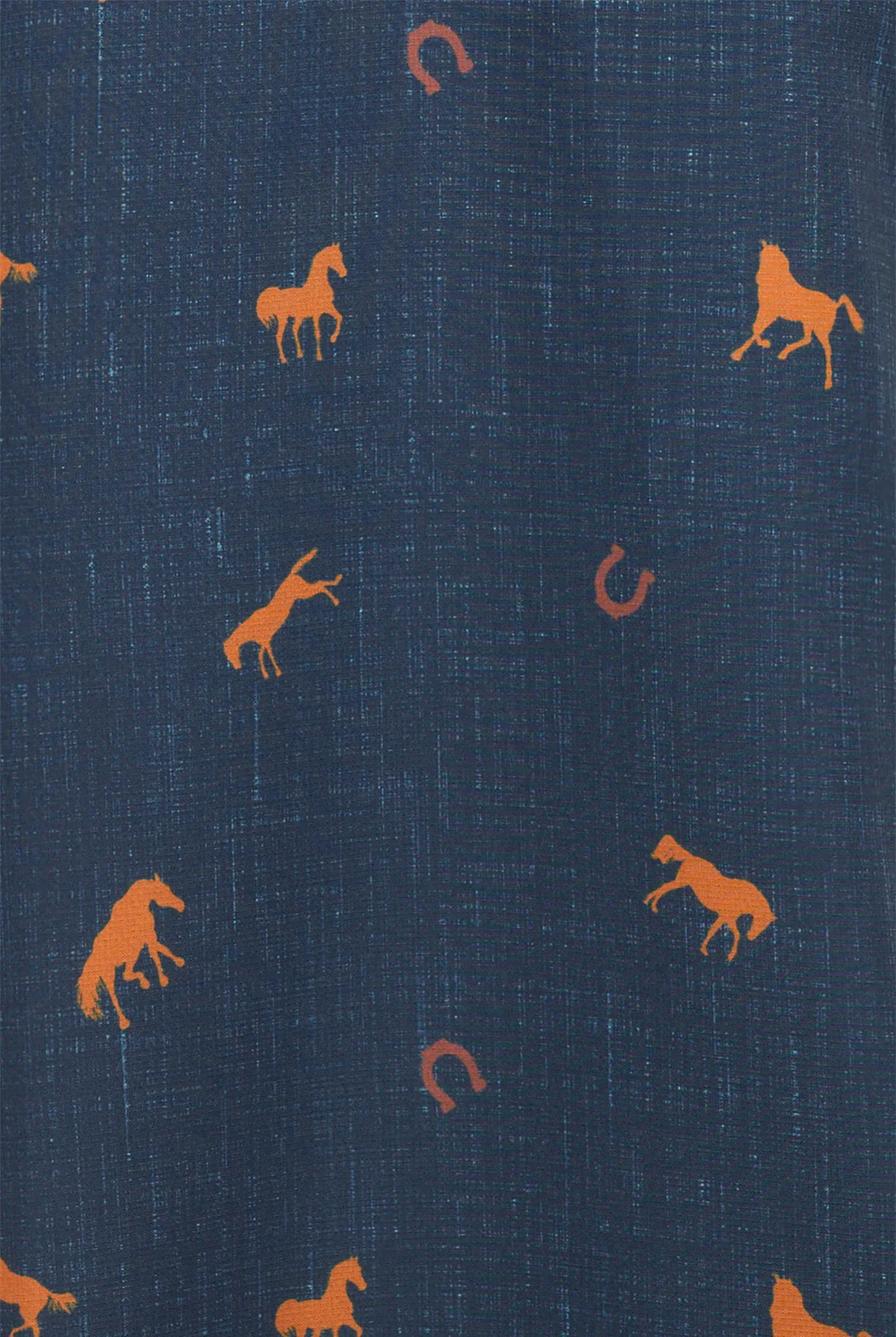 Carhartt Bridle Path Horses Women's 1-Pocket STRETCH V-Neck Print Scrub Top