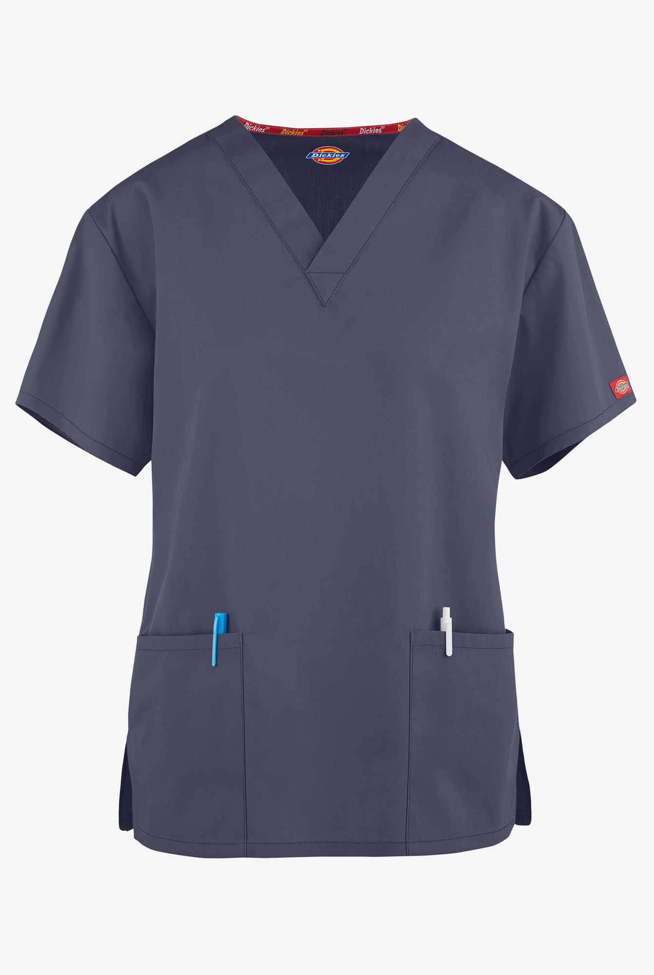 Dickies EDS Signature Women's 3-Pocket Classic Fit V-Neck Scrub Top