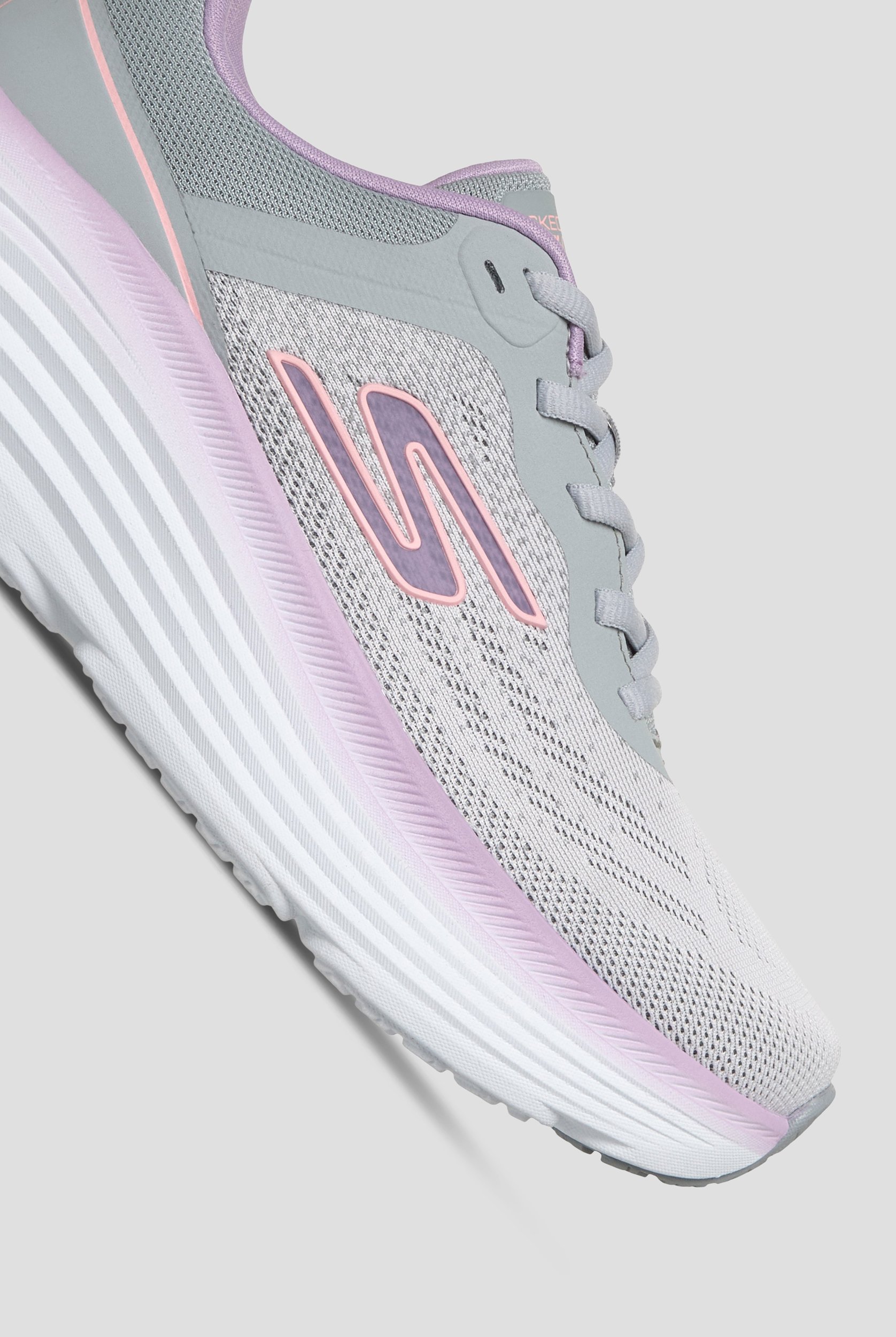 Skechers Performance MAX CUSHIONING ENDEAVOUR - ARDENA Women's Grey Lace Up Athletic Shoe