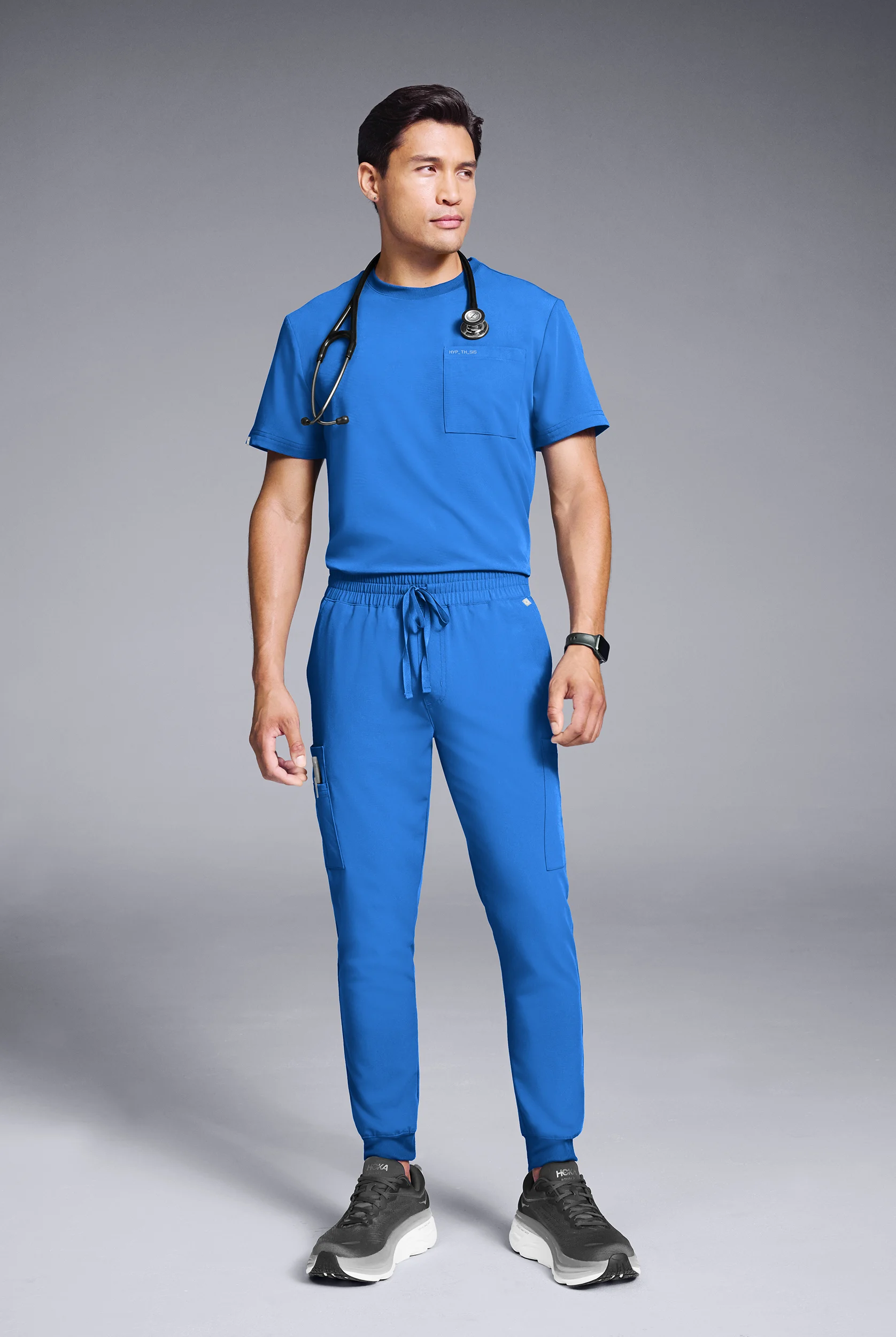 Hypothesis S-R Shift Ready Men's Crew Neck & Jogger Scrub Set