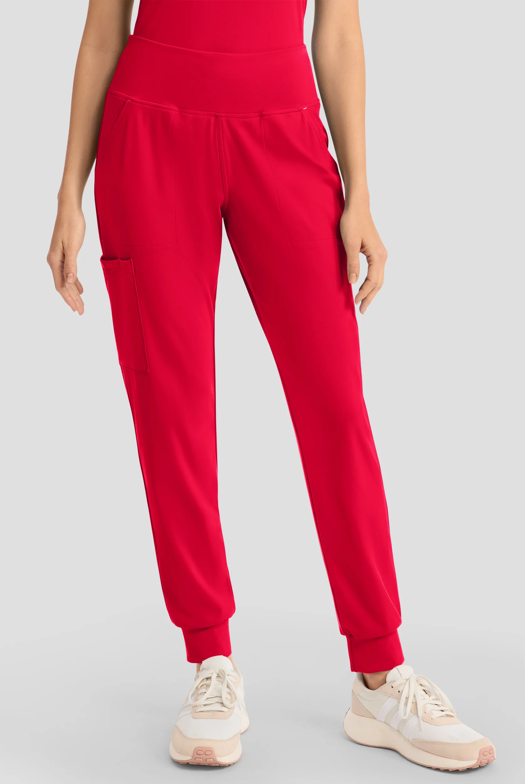 Cherokee Achieve Women's 5-Pocket STRETCH Cargo Jogger Scrub Pants