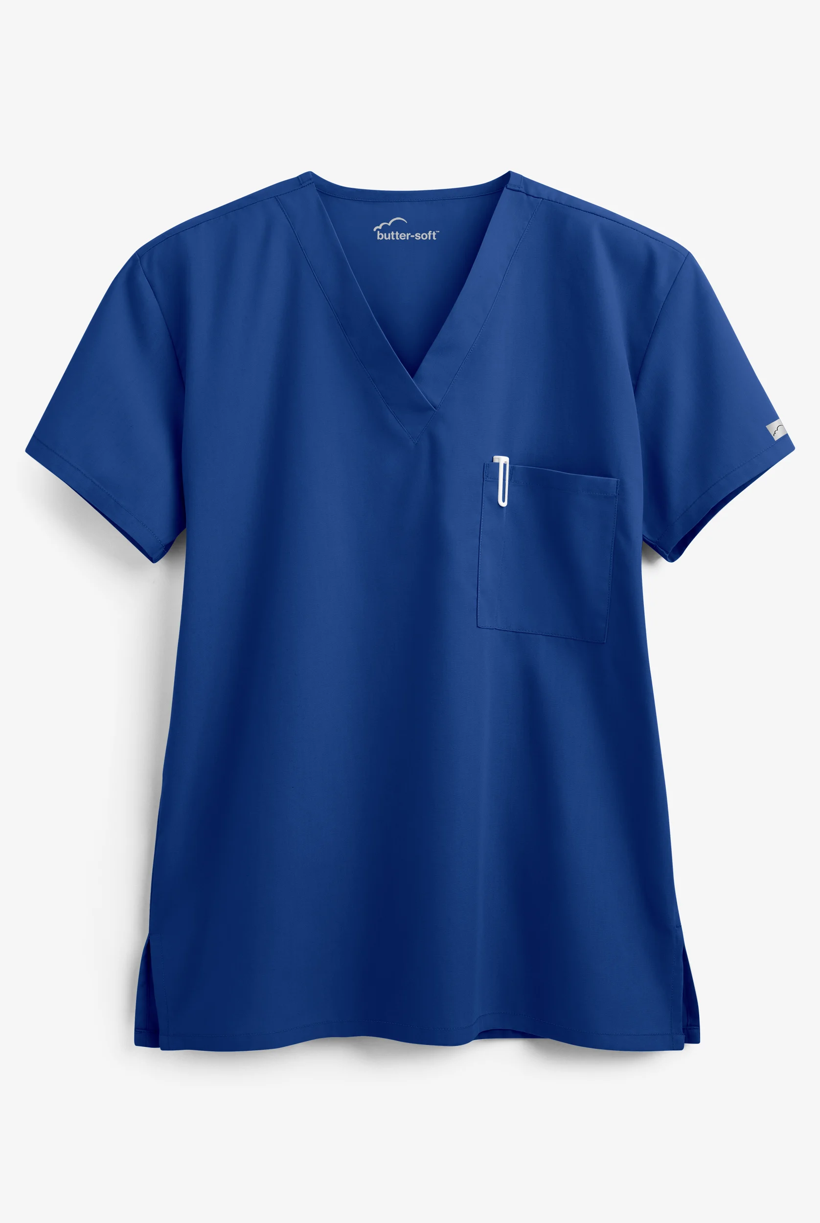 Blusa médica unisex Butter-Soft Core by UA™ con un bolsillo