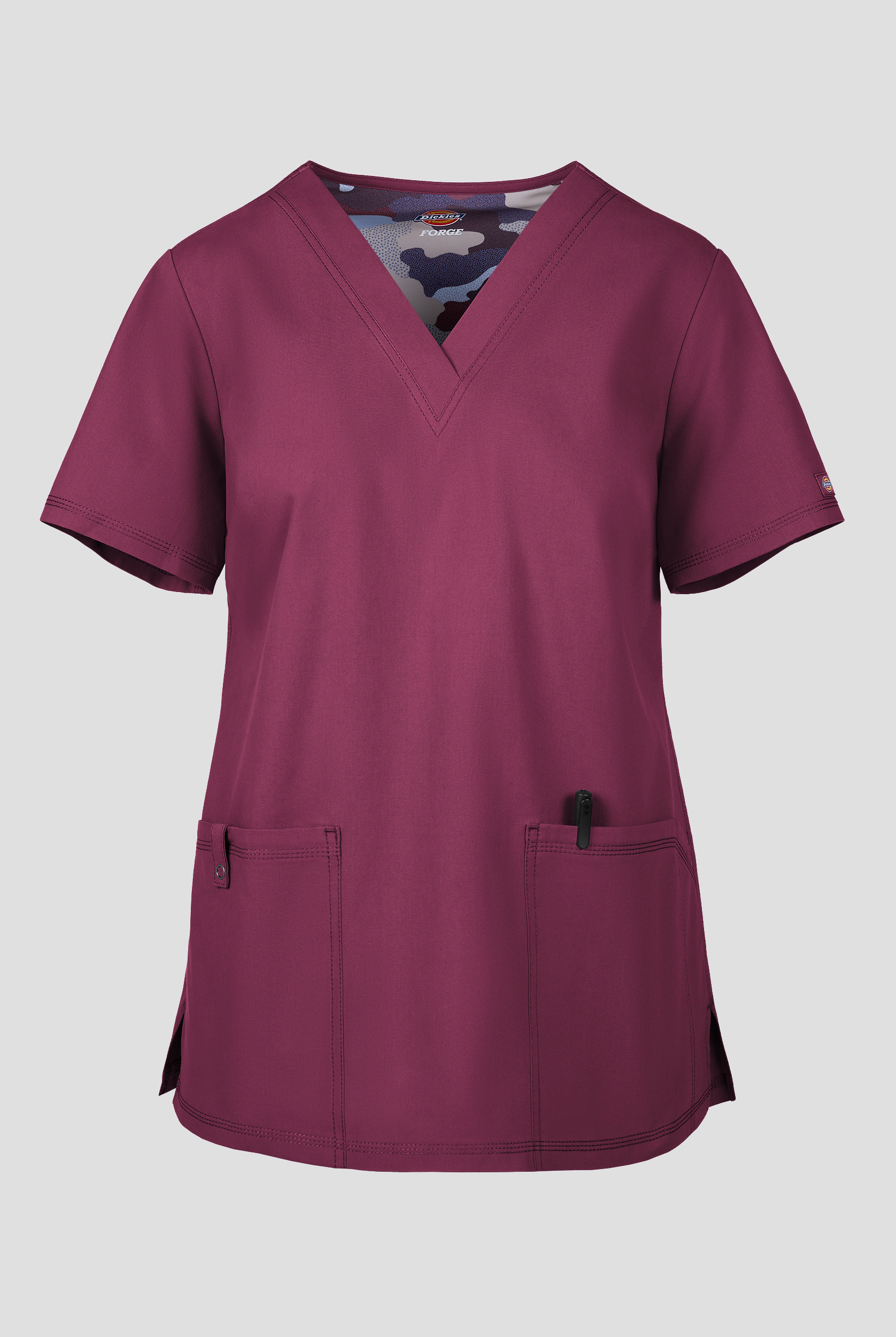 Dickies Forge Women's 2-Pocket V-Neck Scrub Top