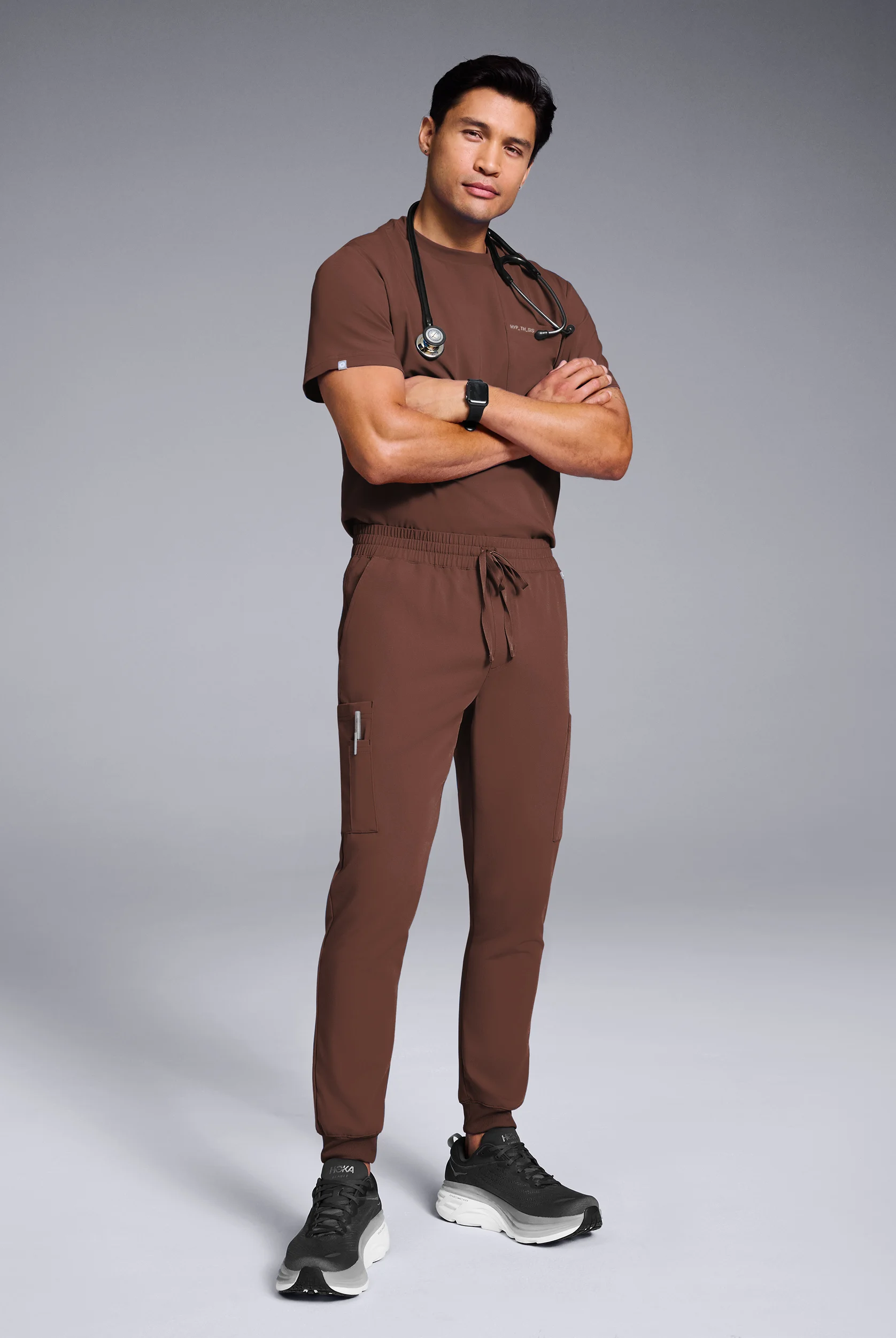 Hypothesis S-R Shift Ready Men's 8-Pocket Cargo Jogger Scrub Pant