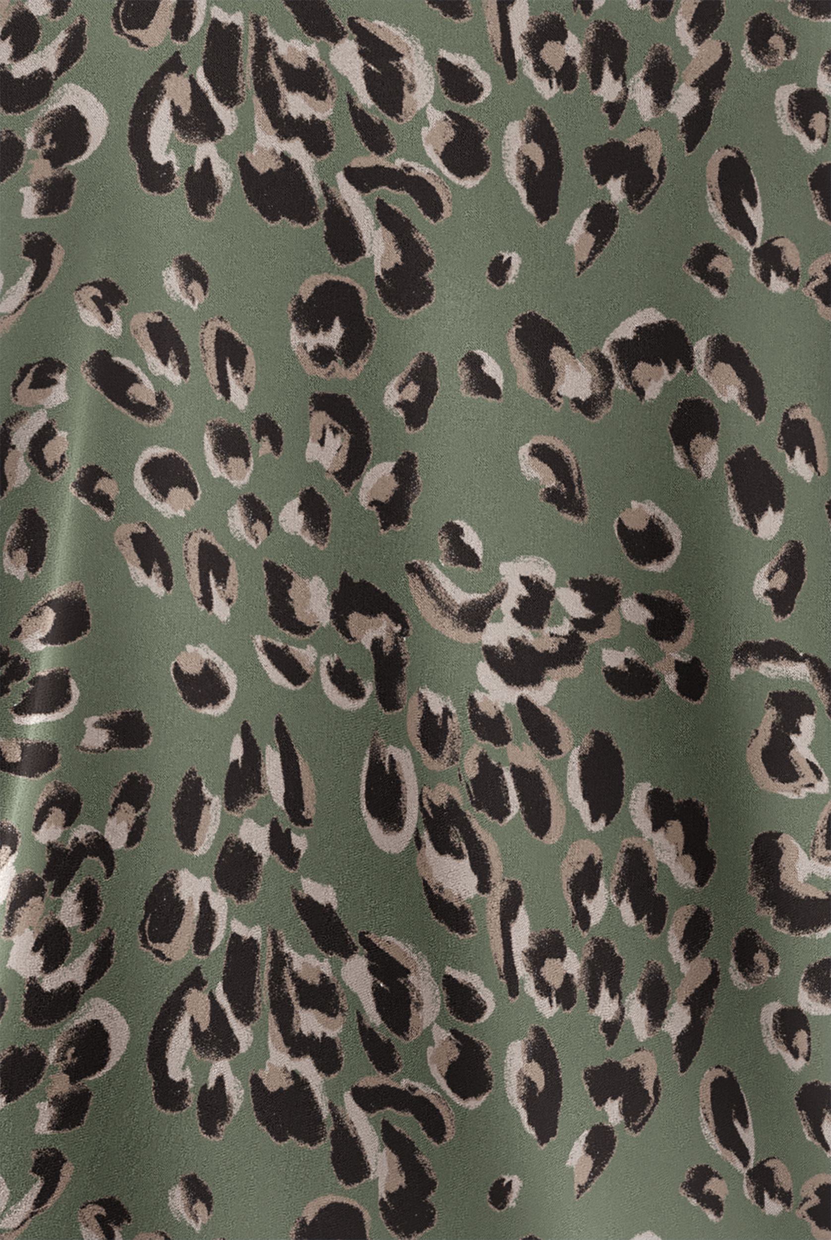 Blusa médica estampada Easy STRETCH Modern Cheetah Mocha Meringue con cuello en V y 2 bolsillos para mujer