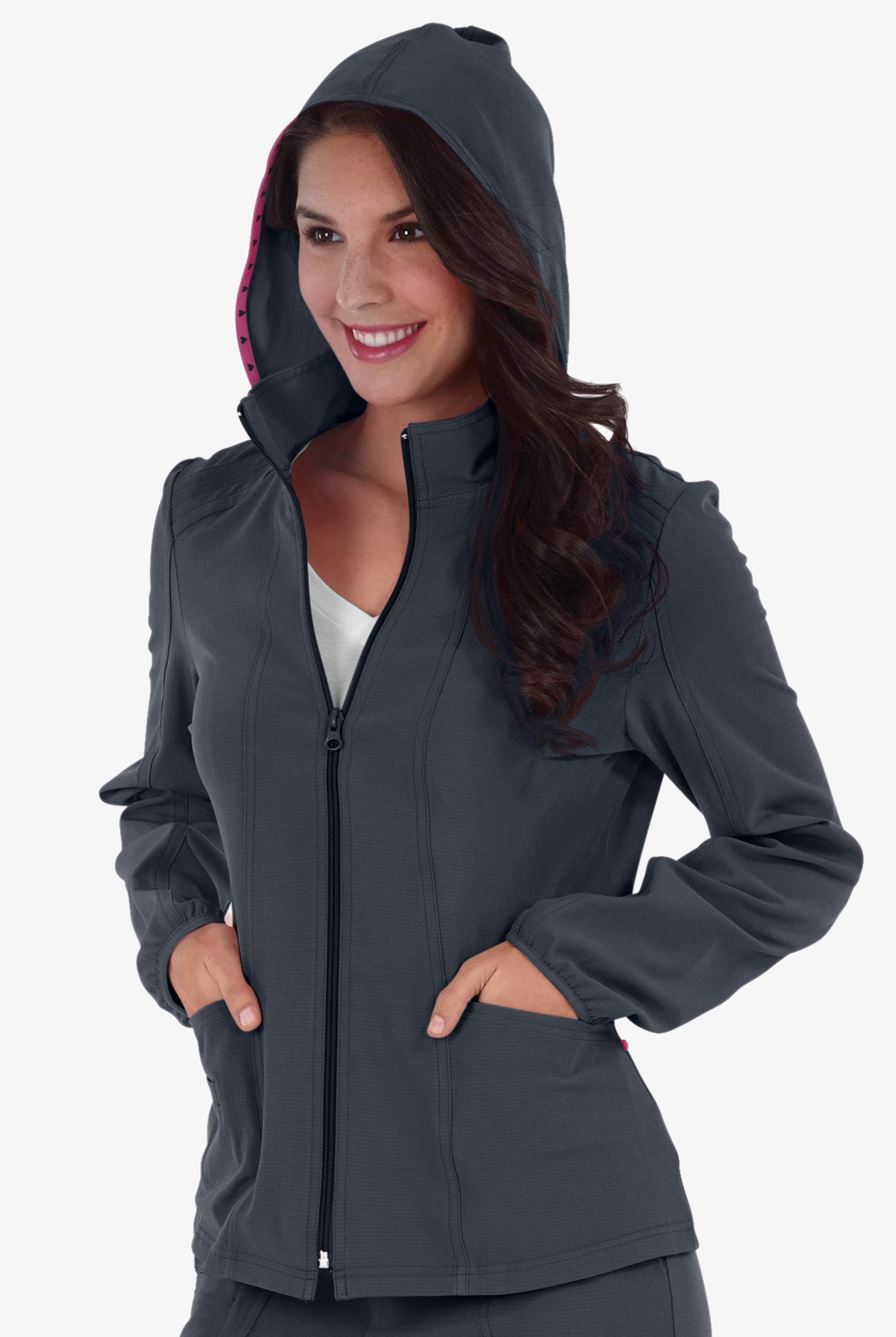 Chaqueta médica abrigada heartsoul Break On Through con cremallera y 3 bolsillos para mujer