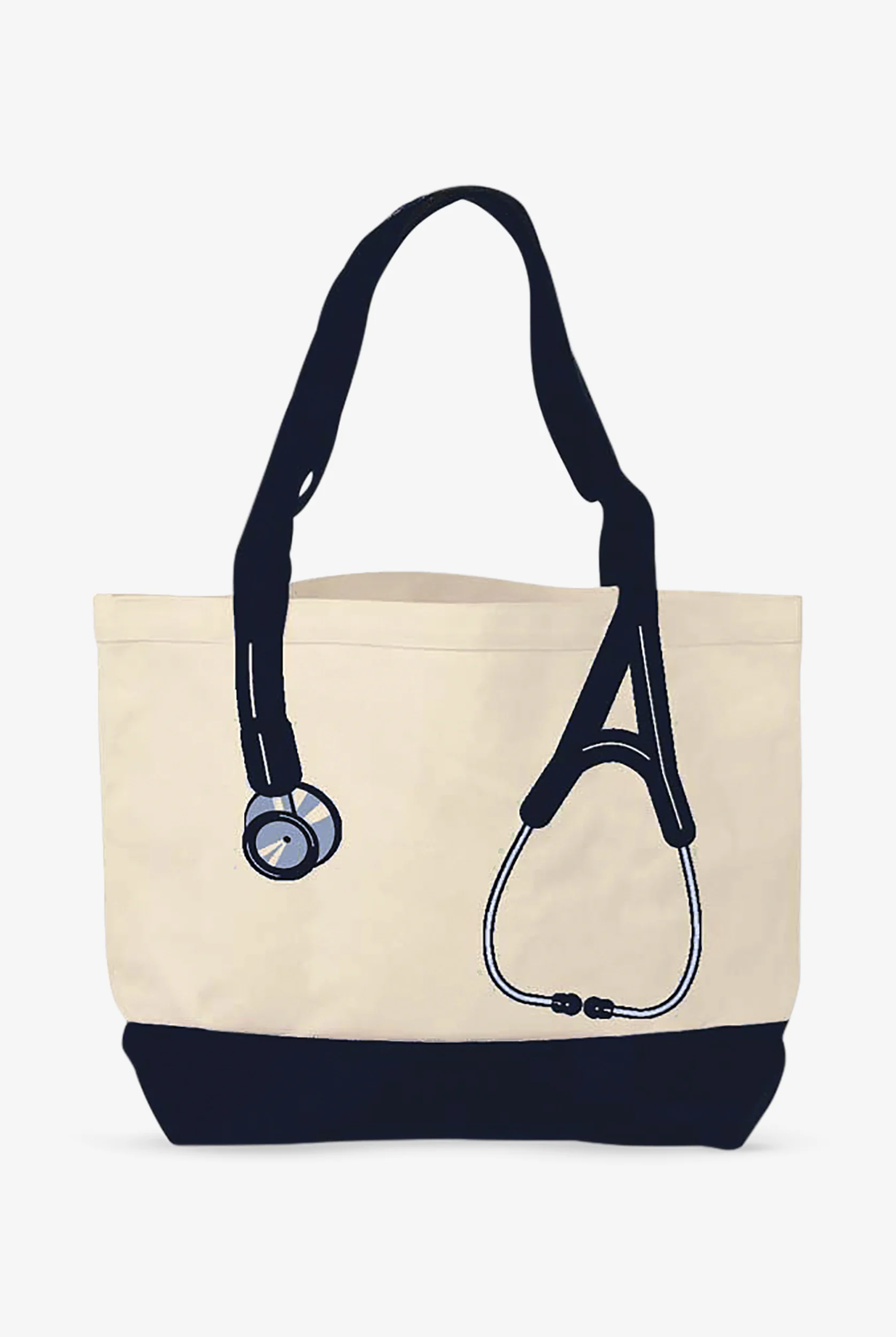 Bolso de mano Think Medical Fashion Black Stethoscope