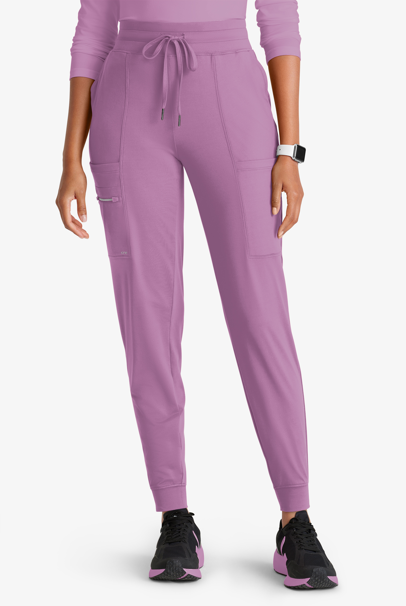 Barco One Performance Knit Pro Women's 5-Pocket STRETCH Cargo Jogger Scrub Pant