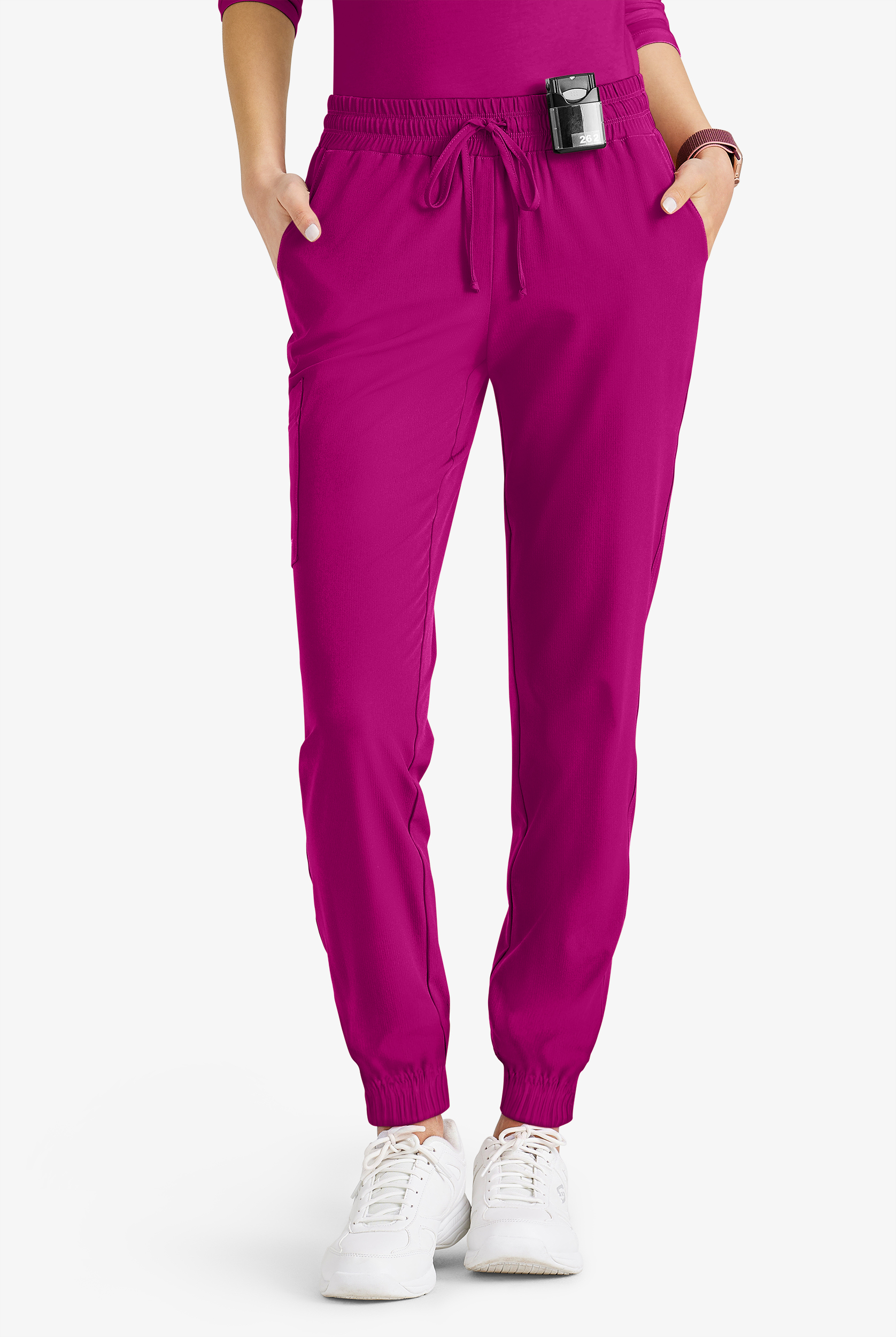 Skechers by Barco Theory Women's 4-Pocket STRETCH Cargo Jogger Scrub Pants