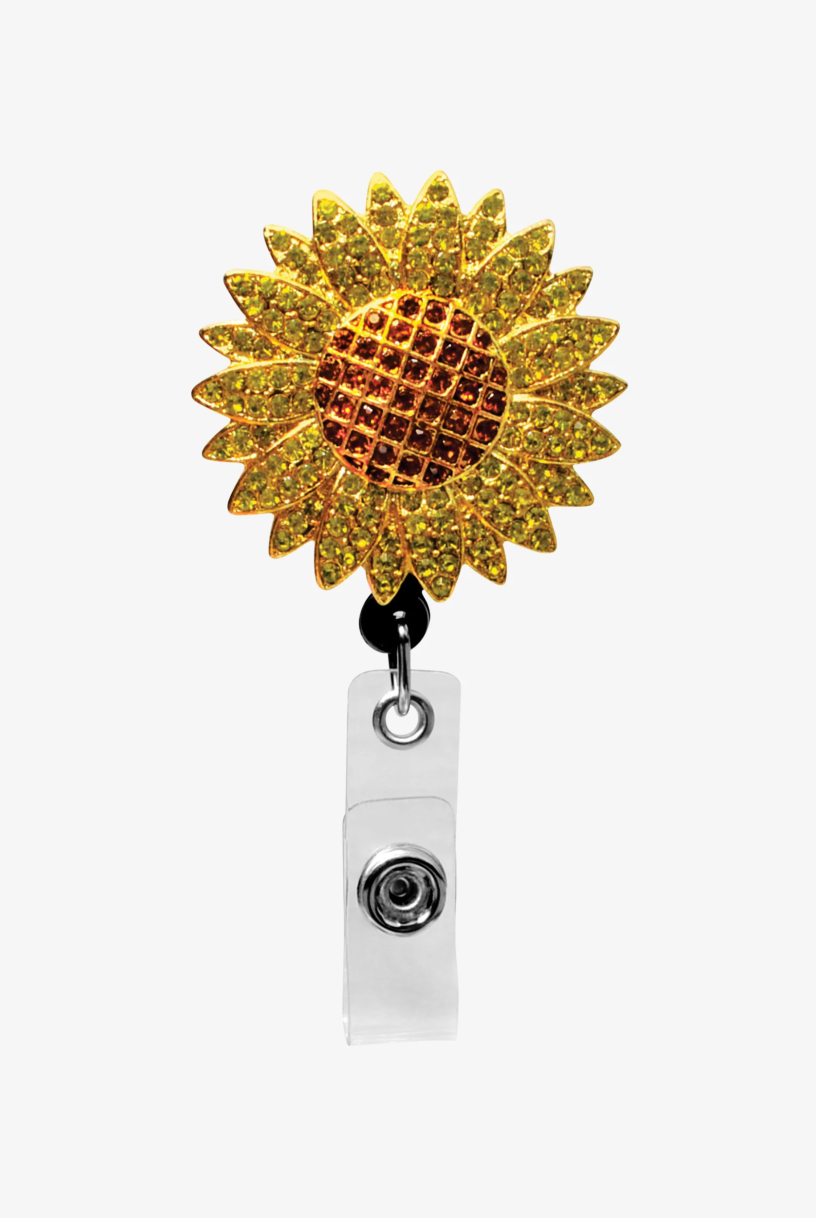 Outside the Box Sunflower Sparkle and Shine ID Badge Holder