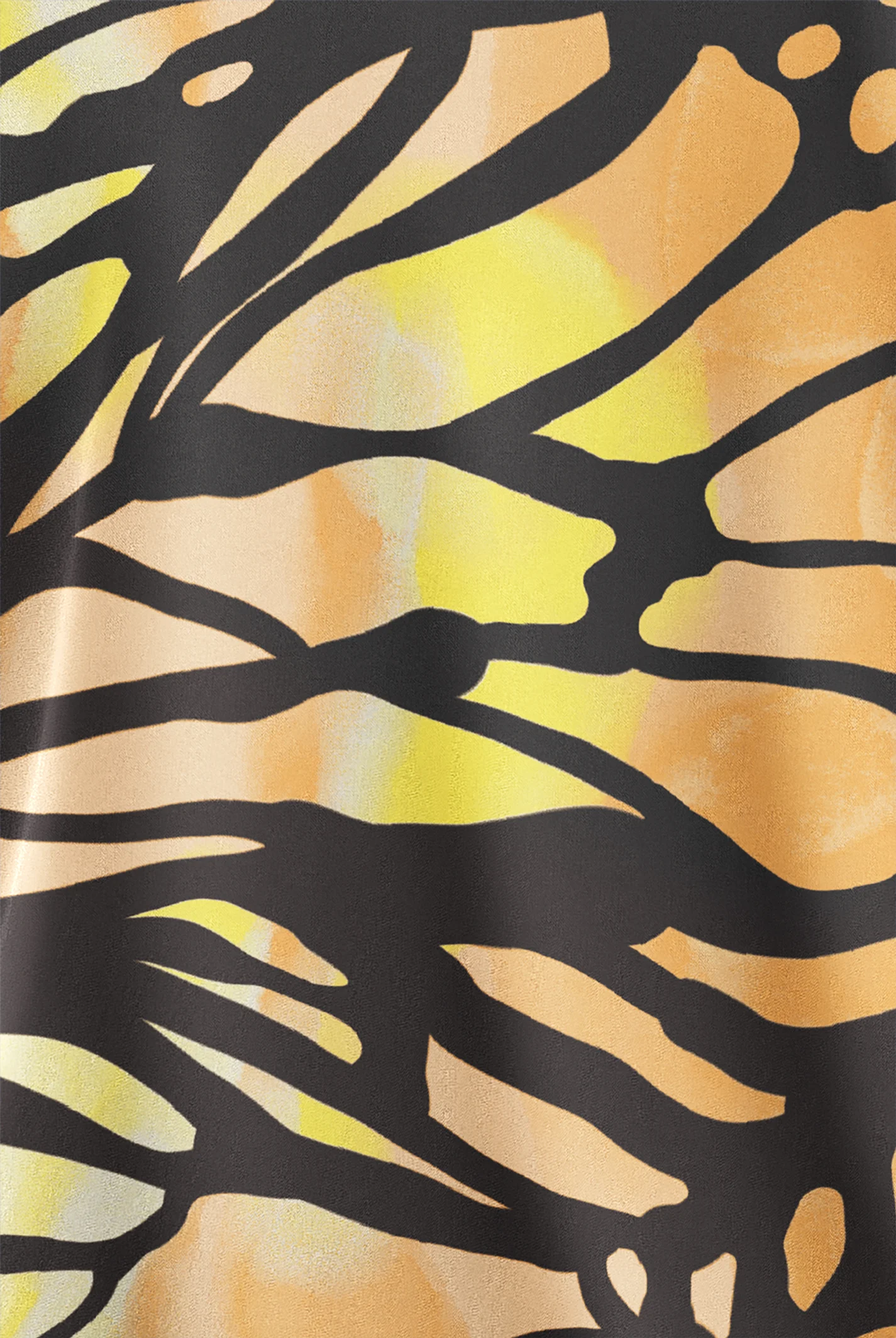 Butter-Soft STRETCH Bold Butterfly Pewter Women's 2-Pocket V-Neck Print Scrub Top