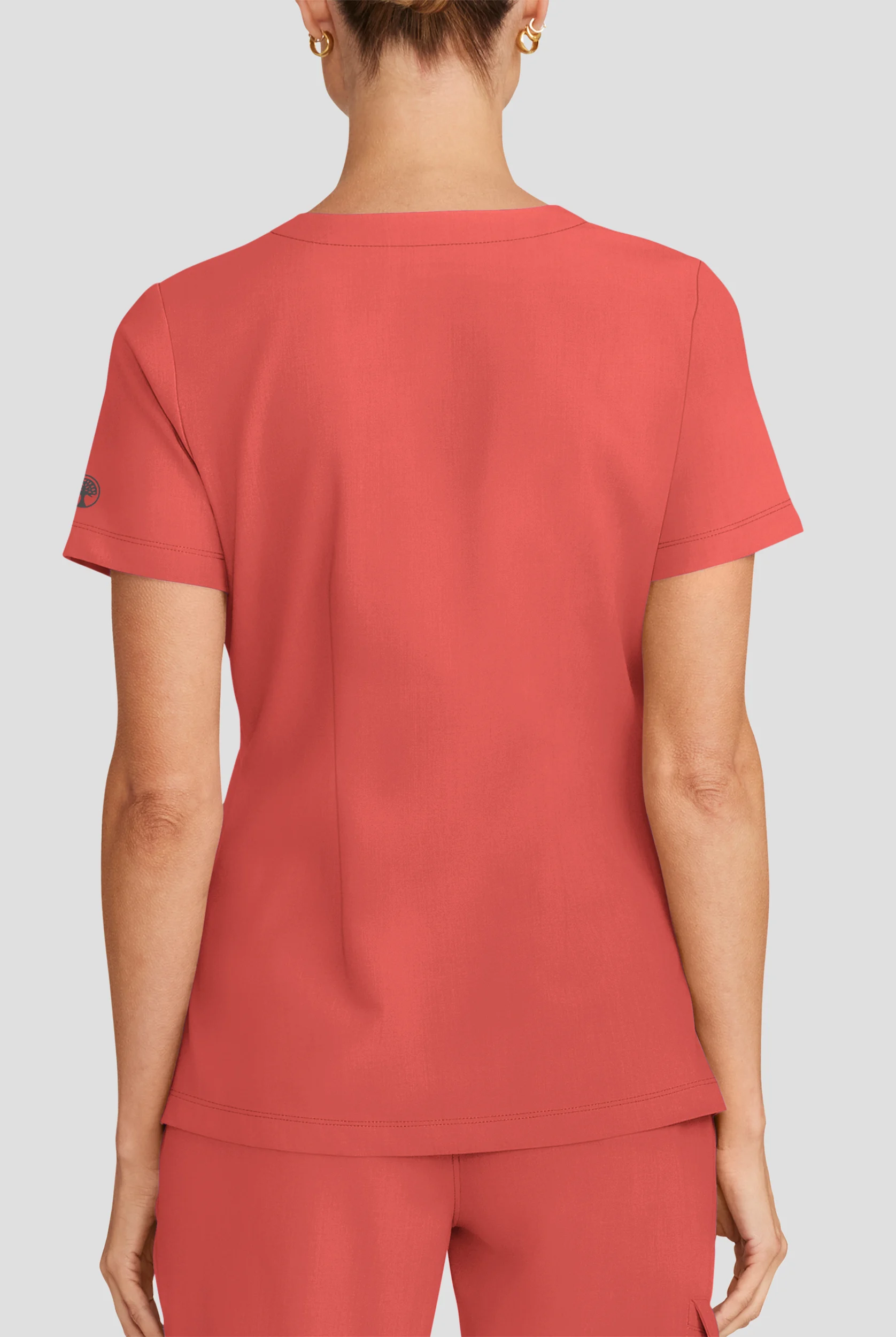 Healing Hands Quest Women's 1-Pocket STRETCH Tuck In V-Neck Scrub Top