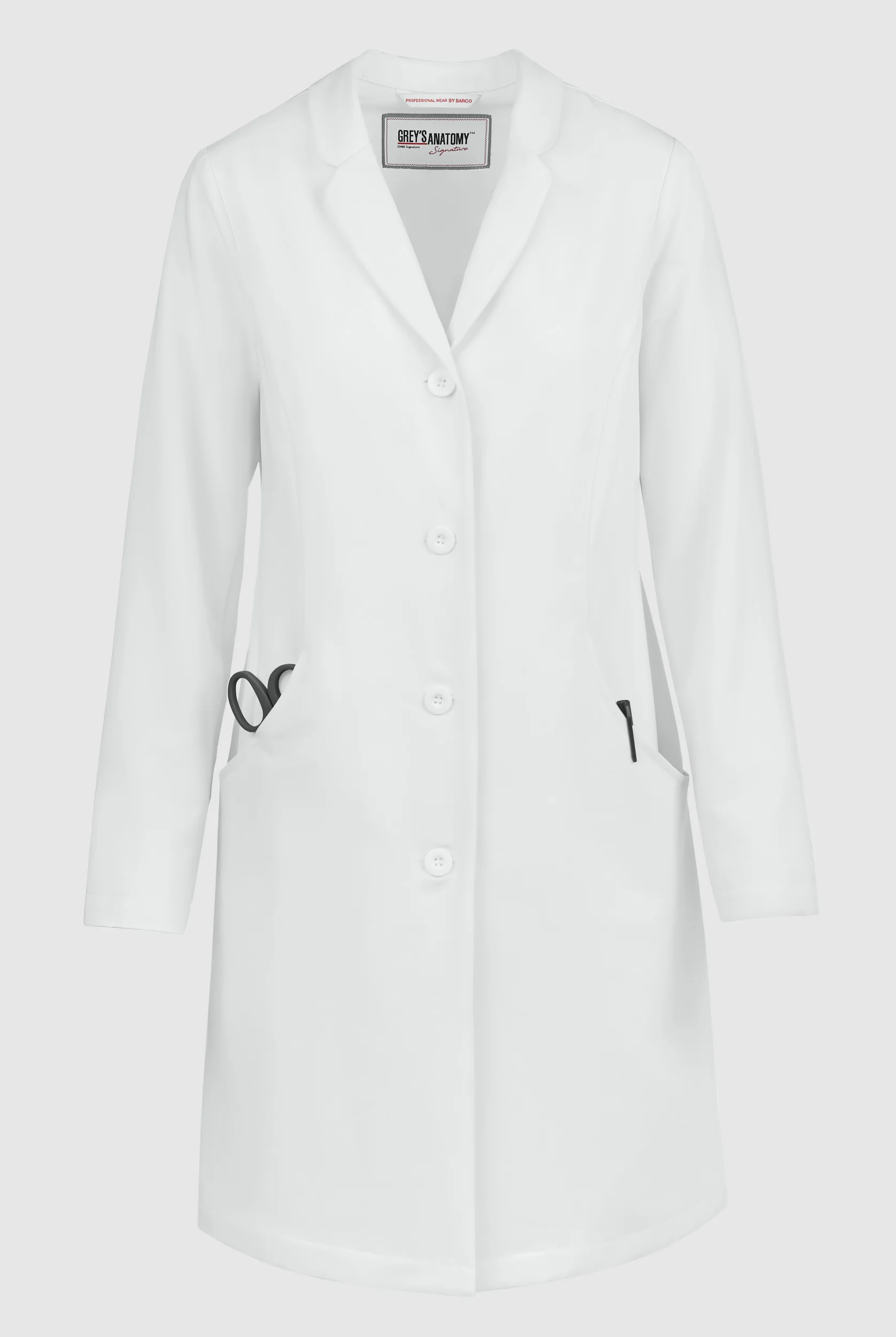 Grey's Anatomy by Barco Signature Women's Penelope 35" 5-Pocket STRETCH Lab Coat