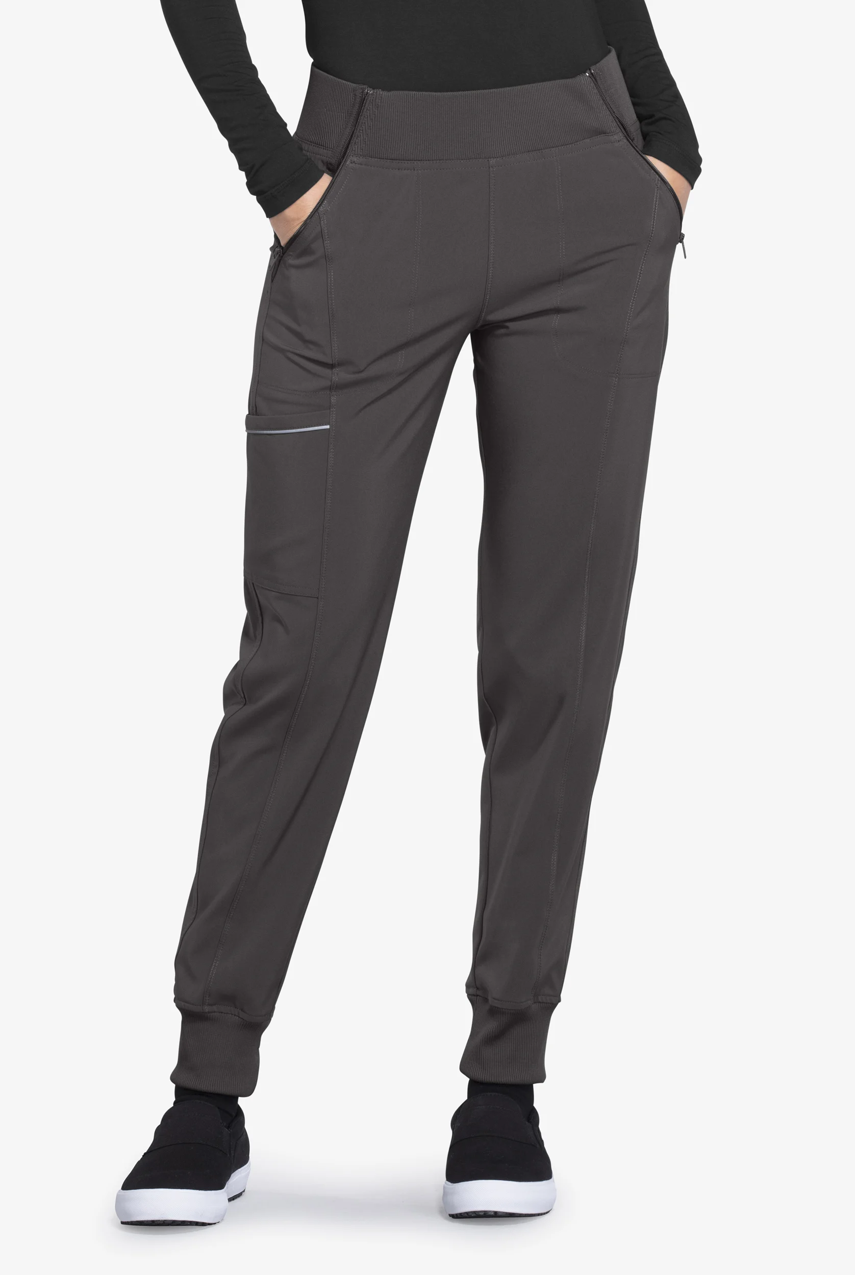 Infinity Women's 5-Pocket STRETCH Tapered Jogger Cargo Scrub Pants - Tall